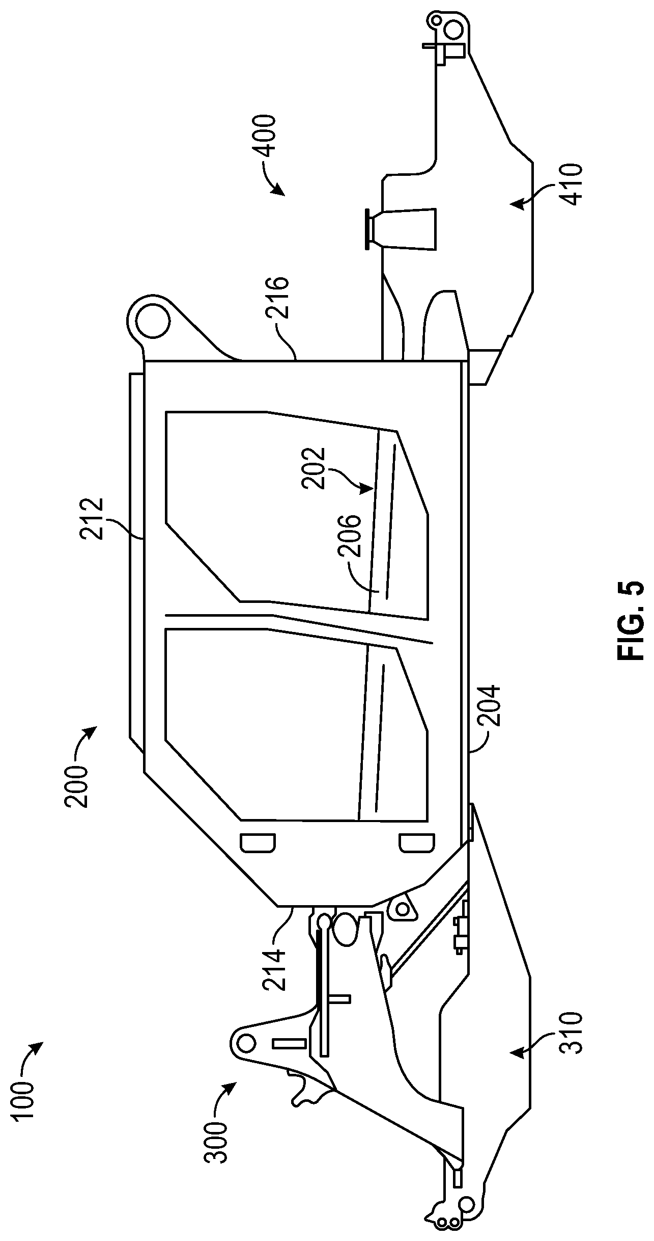 Patent US12090856 Figure 5 – Electrified military vehicle