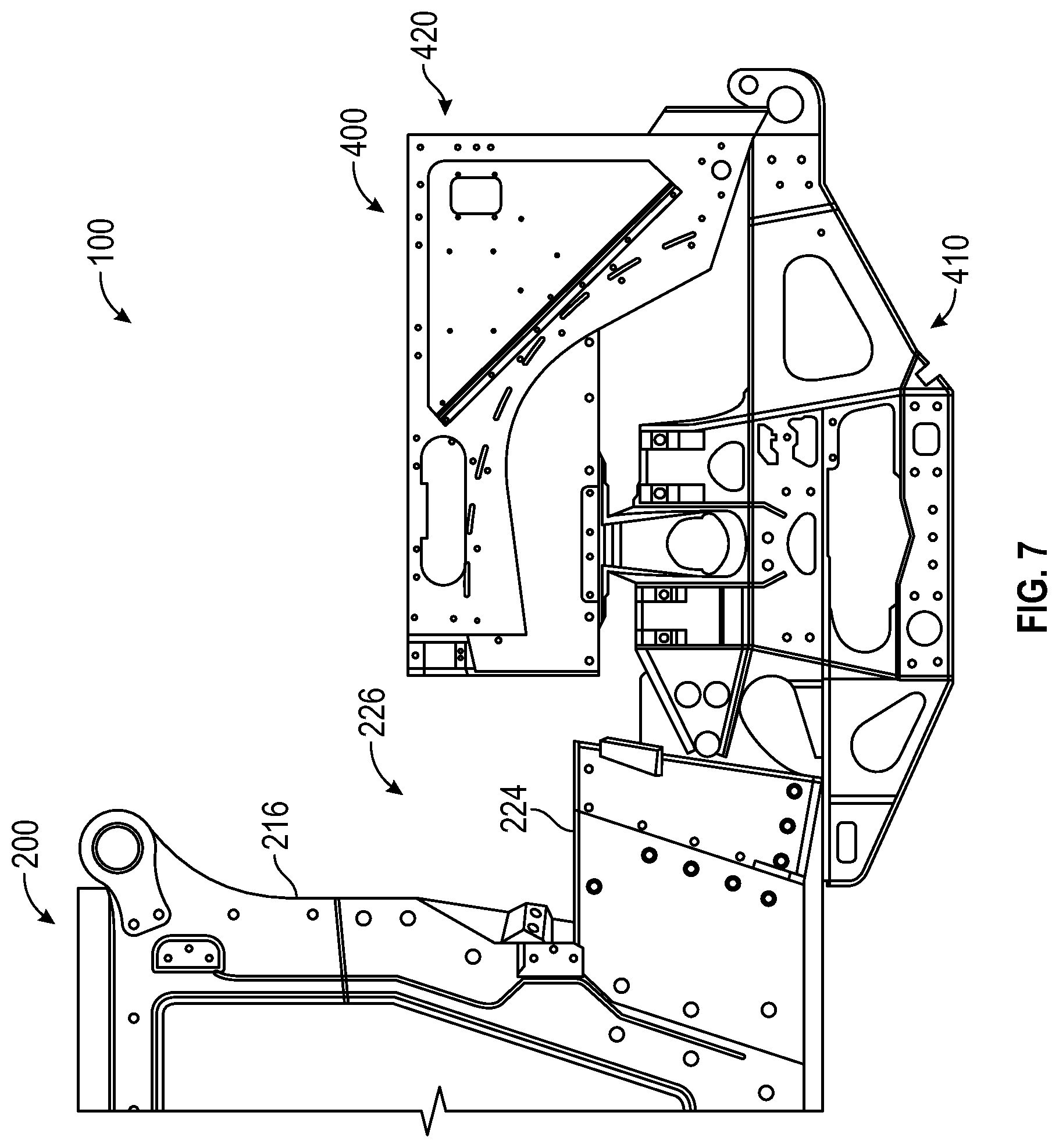 Patent US12090856 Figure 7 – Electrified military vehicle