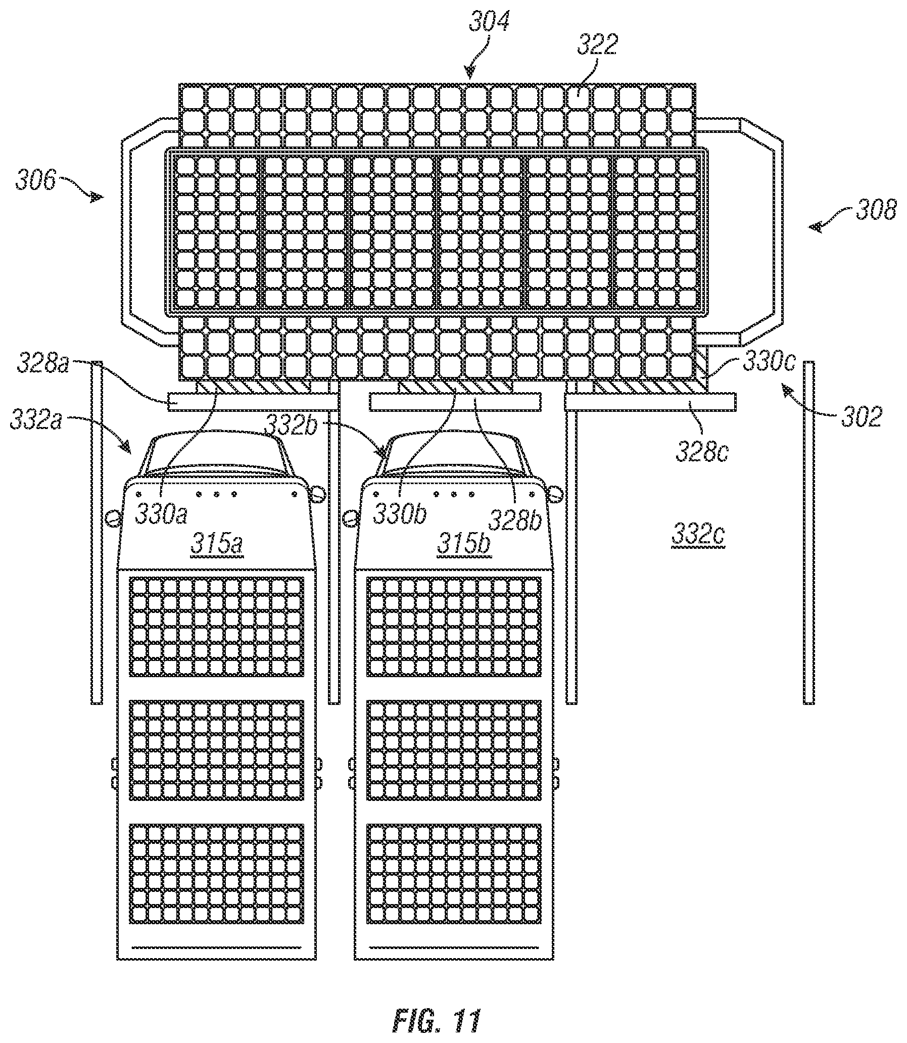 Patent US12090876 Figure 9 – Mobile EV charging station
