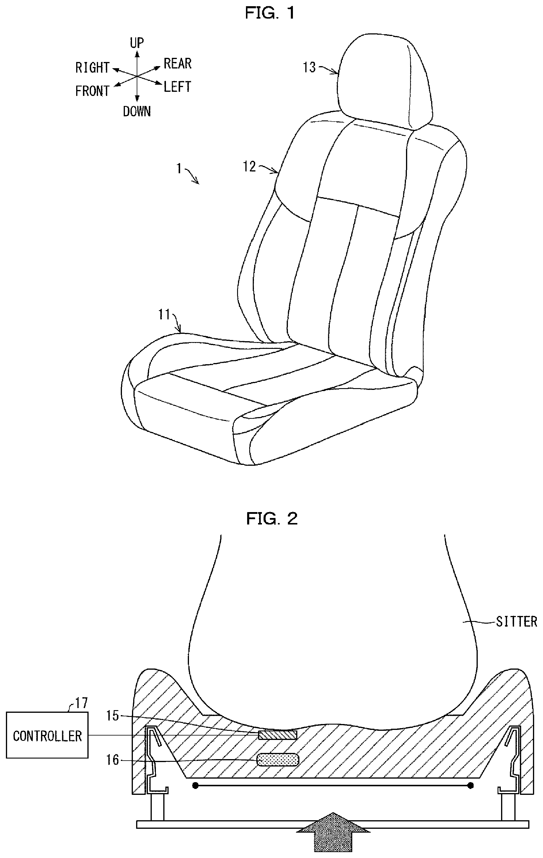 Patent US12090904 Figure 1 – Seat
