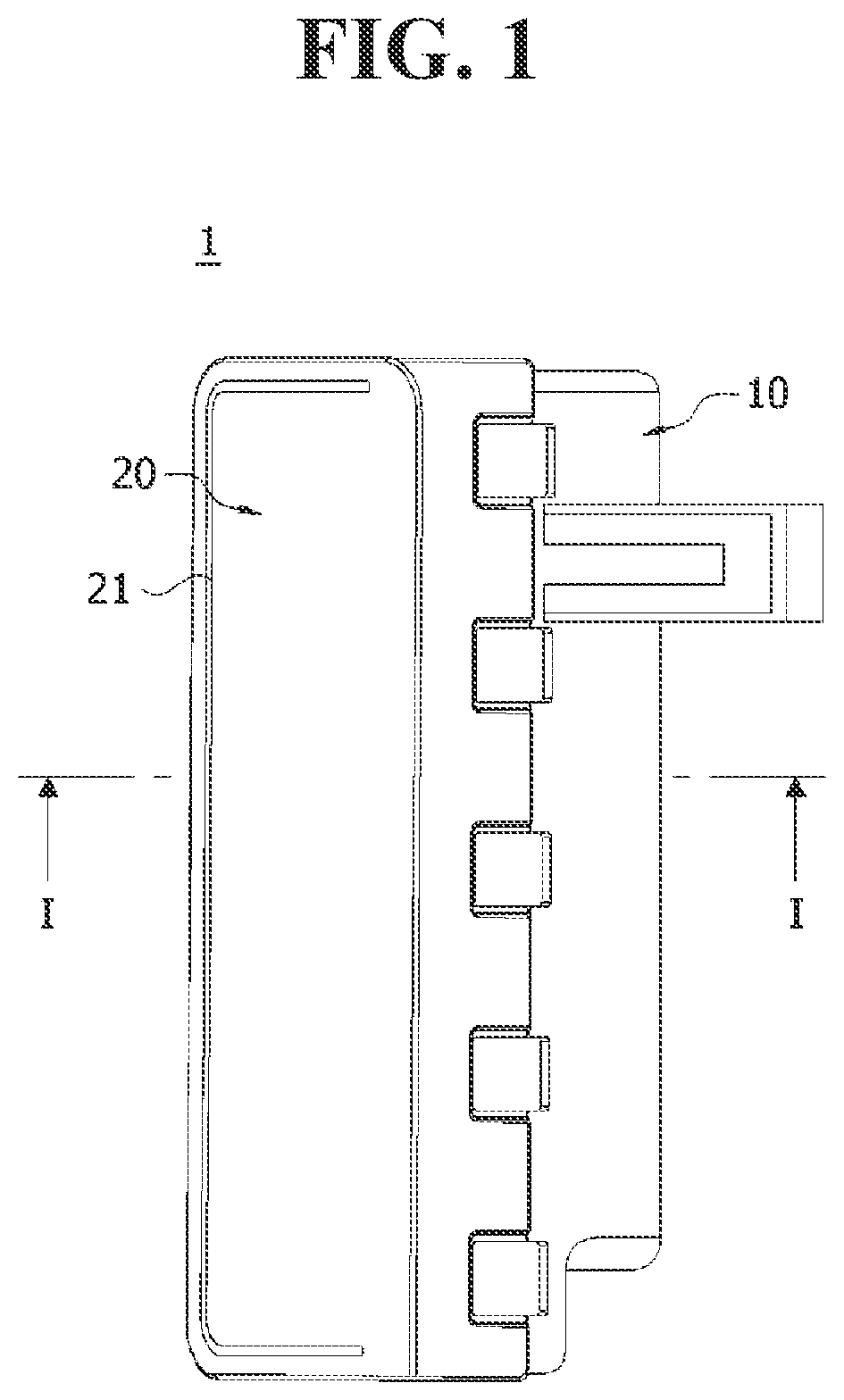 Patent US12090949 — Method of folding airbag cushion and airbag device — Figure 1