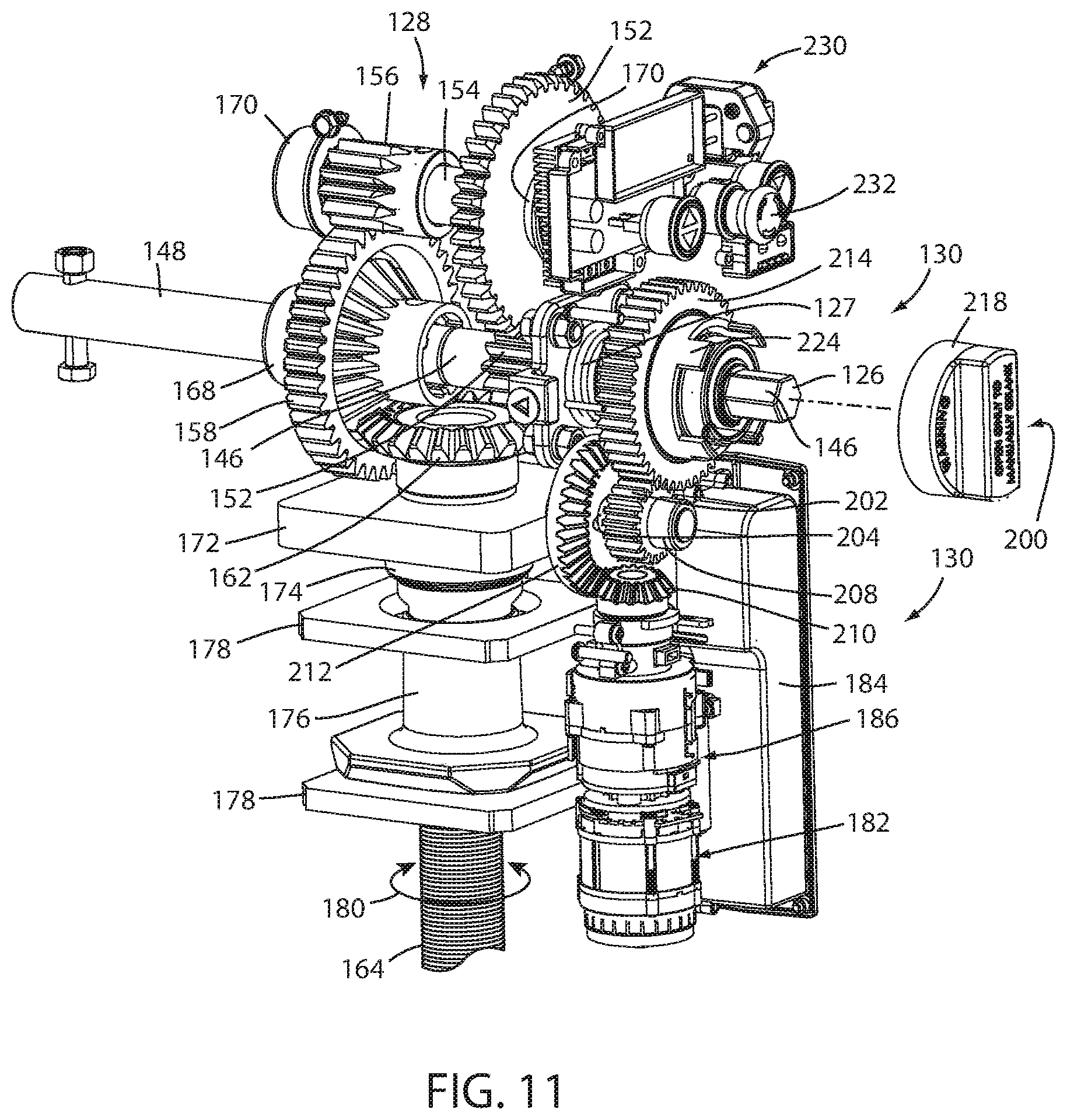 Patent US12090971 Figure 12 – Apparatus and method for lowering and raising a trailer