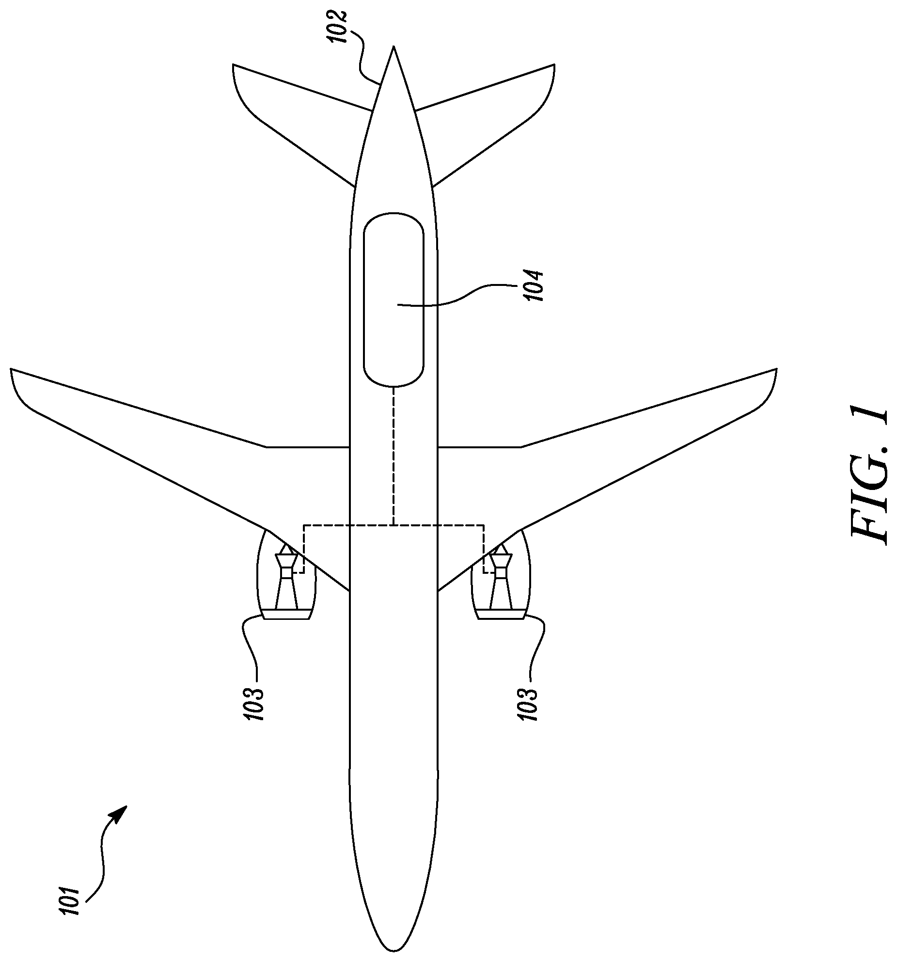 Patent US12092024 — Gas turbine engine — Figure 1