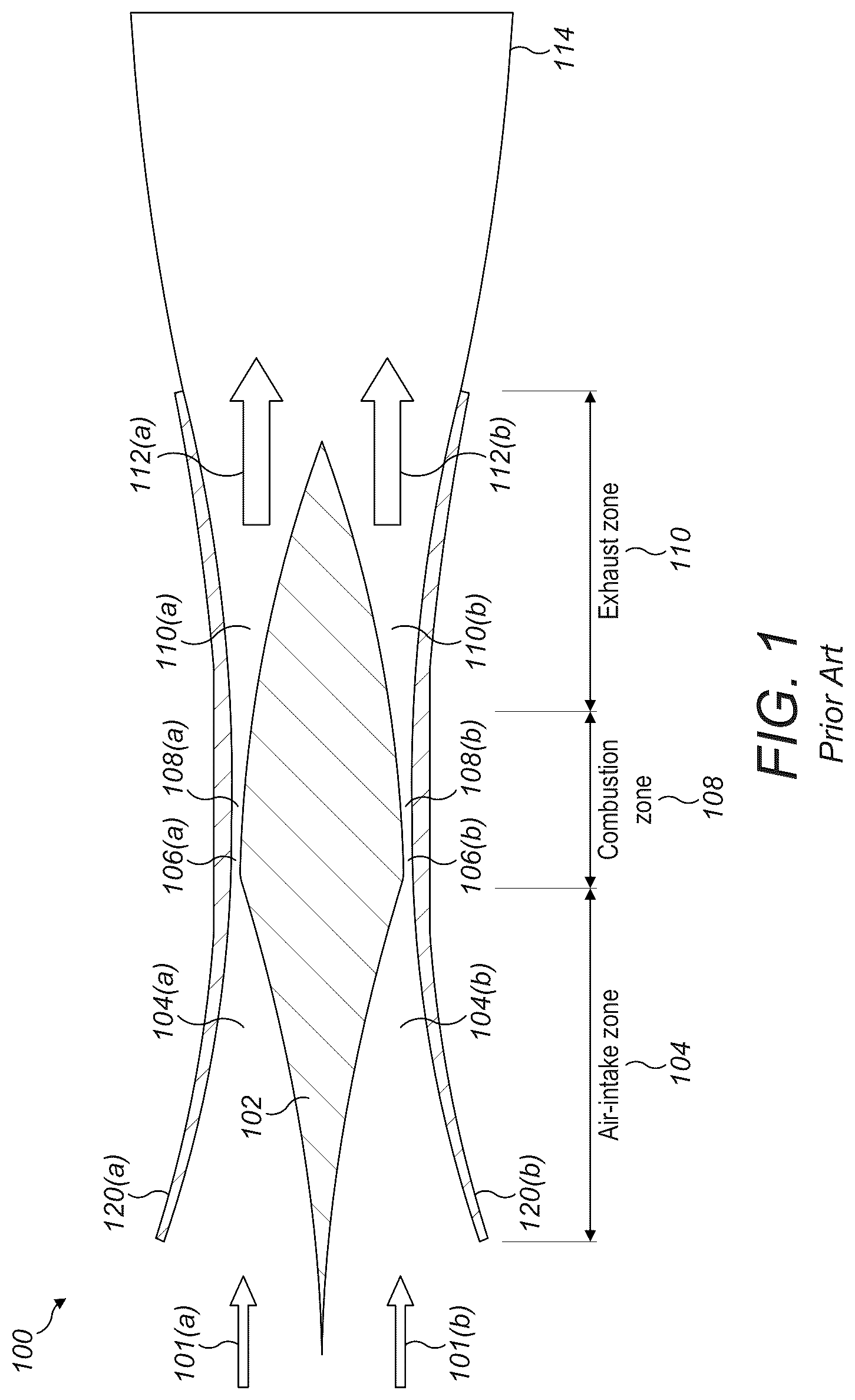 Patent US12092055 — Pulsed-plasma-discharge engine and its method of operation — Figure 1