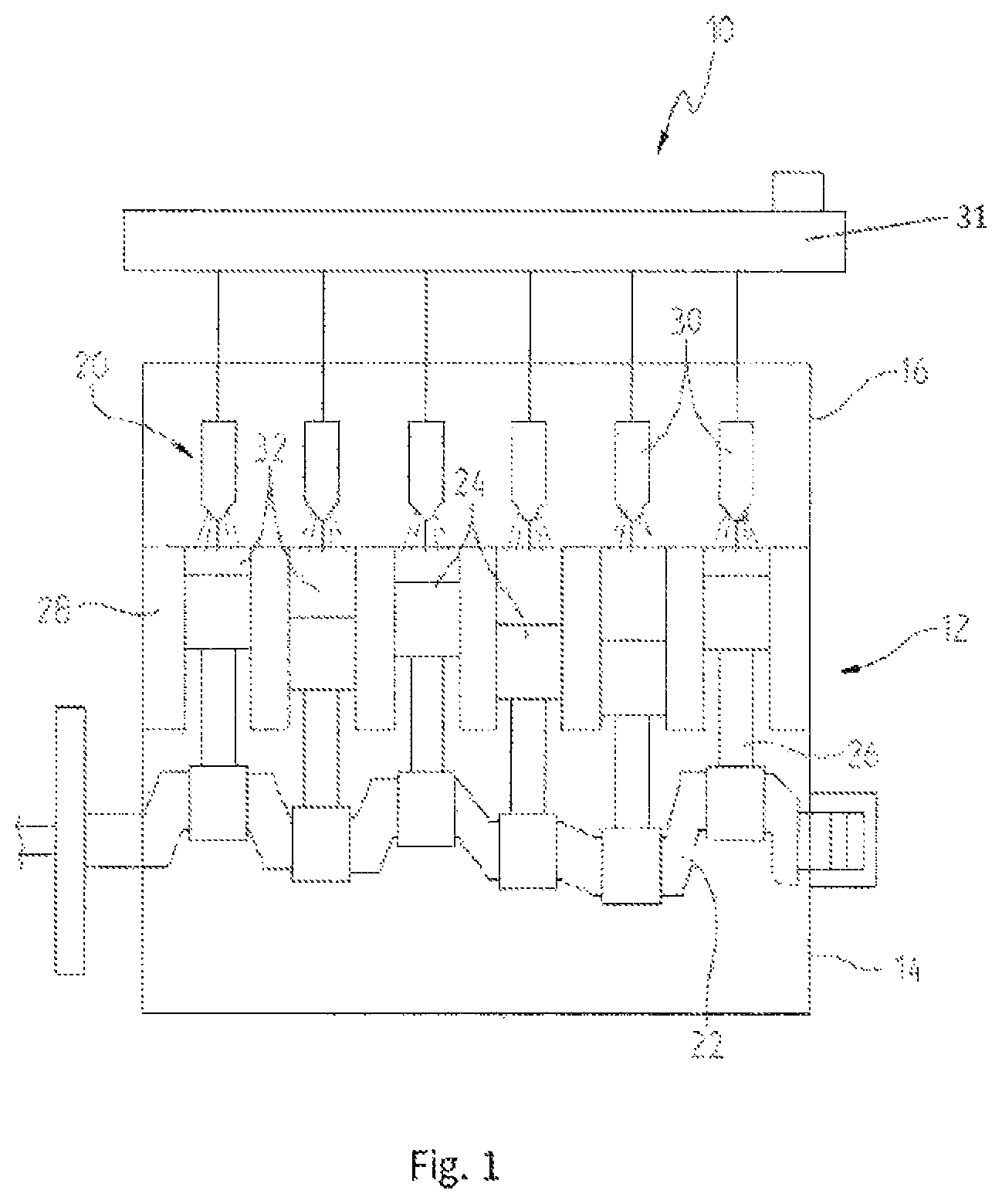 Patent US12092060 — Fuel injector with flexible member — Figure 1