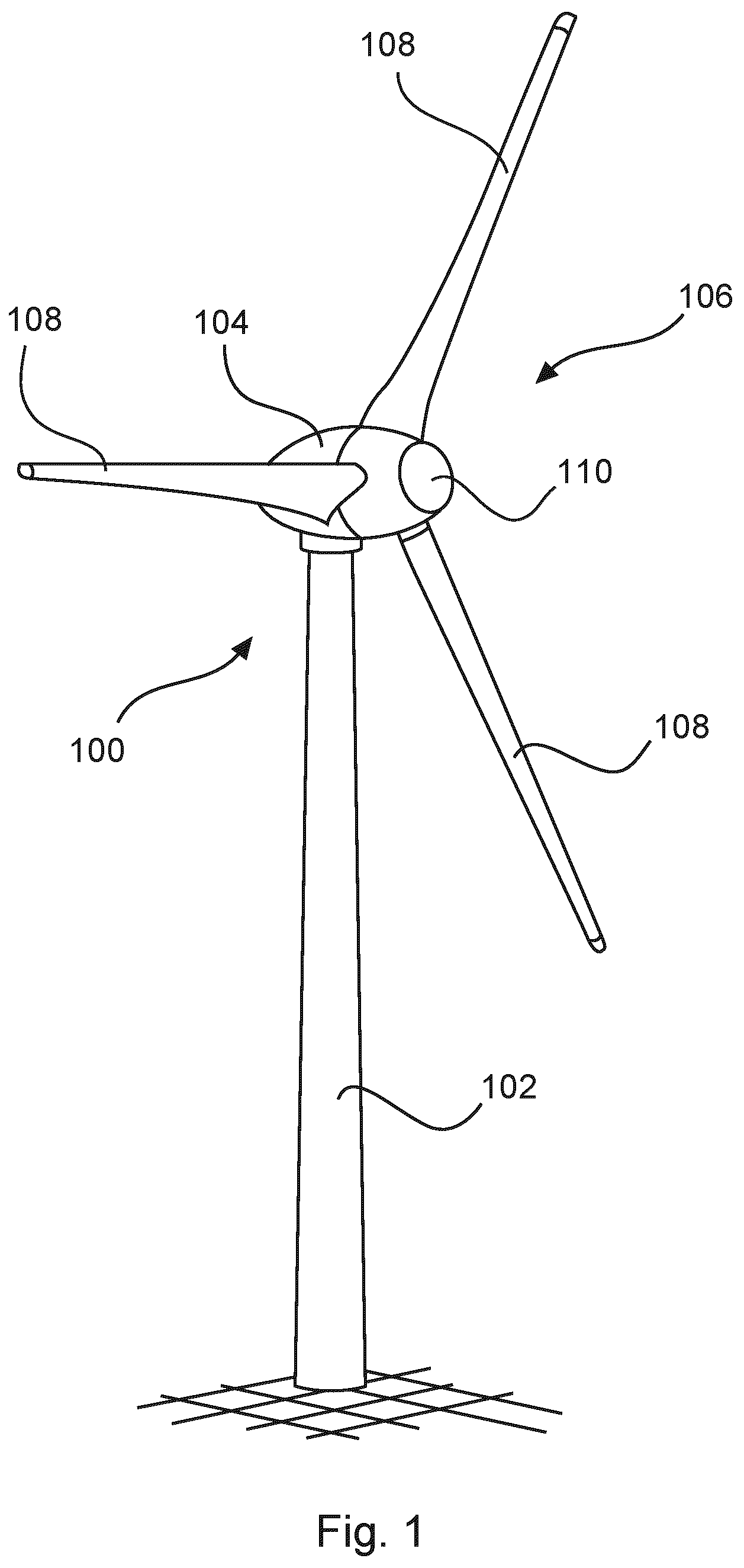 Patent US12092083 — Method for controlling a wind turbine — Figure 1