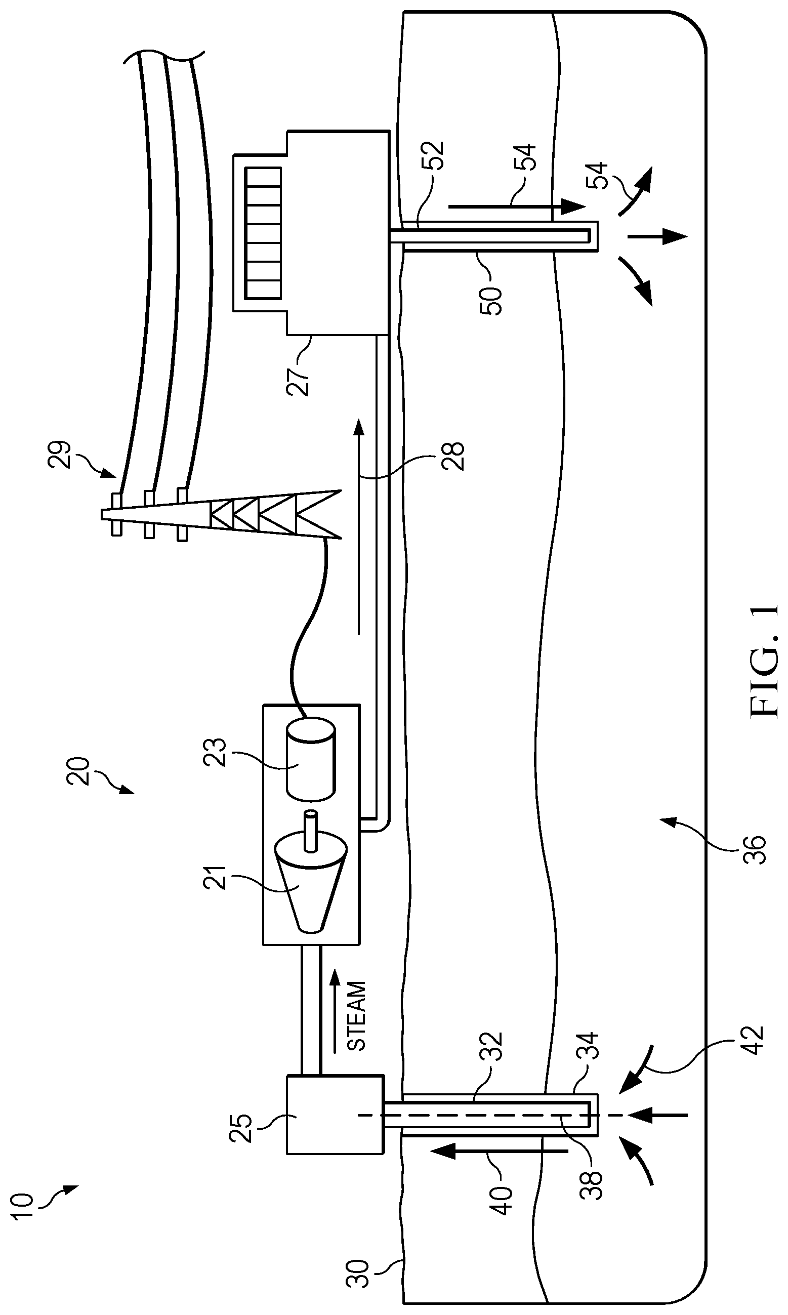 Patent US12092086 — Geopressure and geothermal power system — Figure 1
