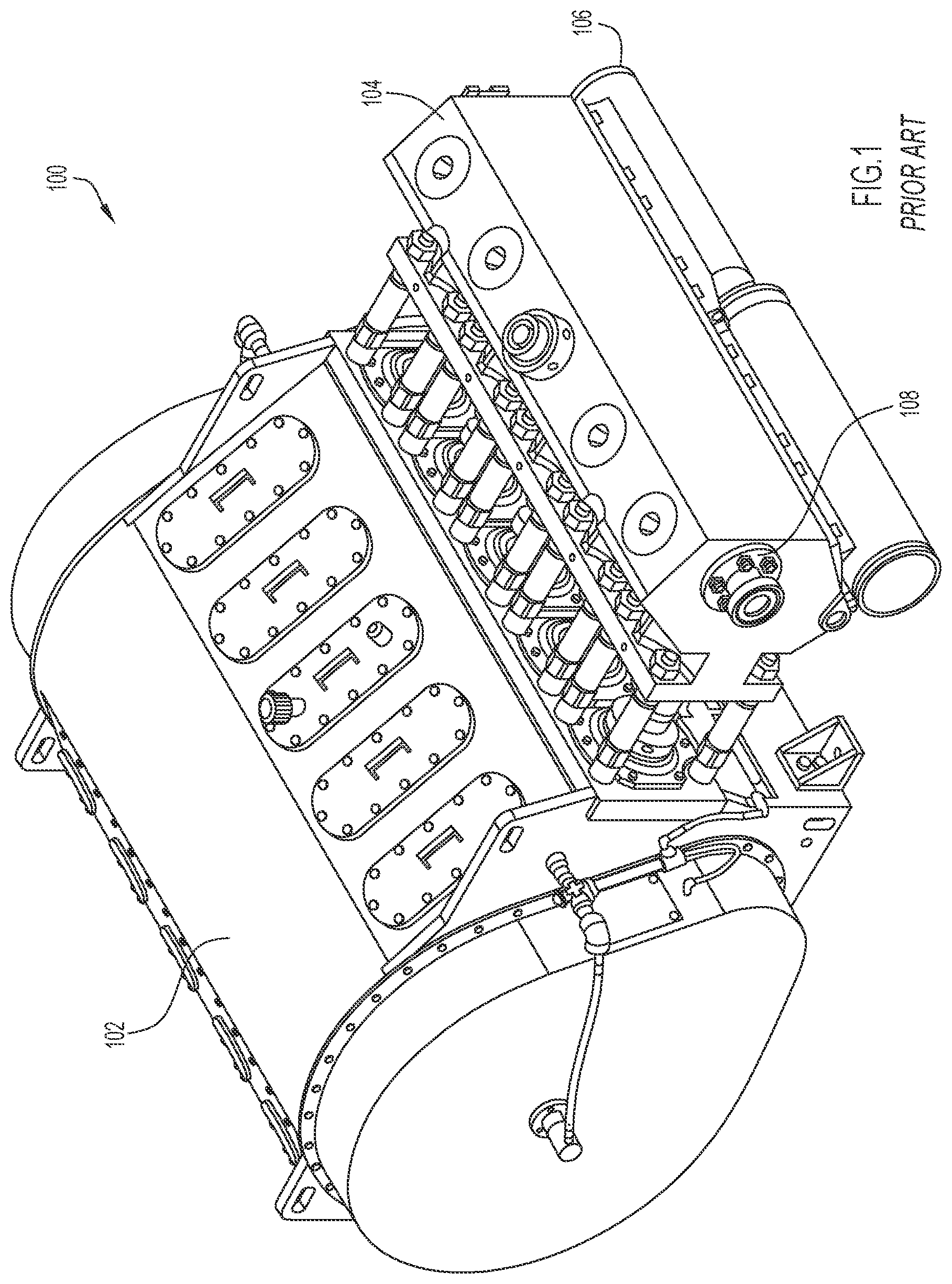 Patent US12092088 — Power end mount plate — Figure 1