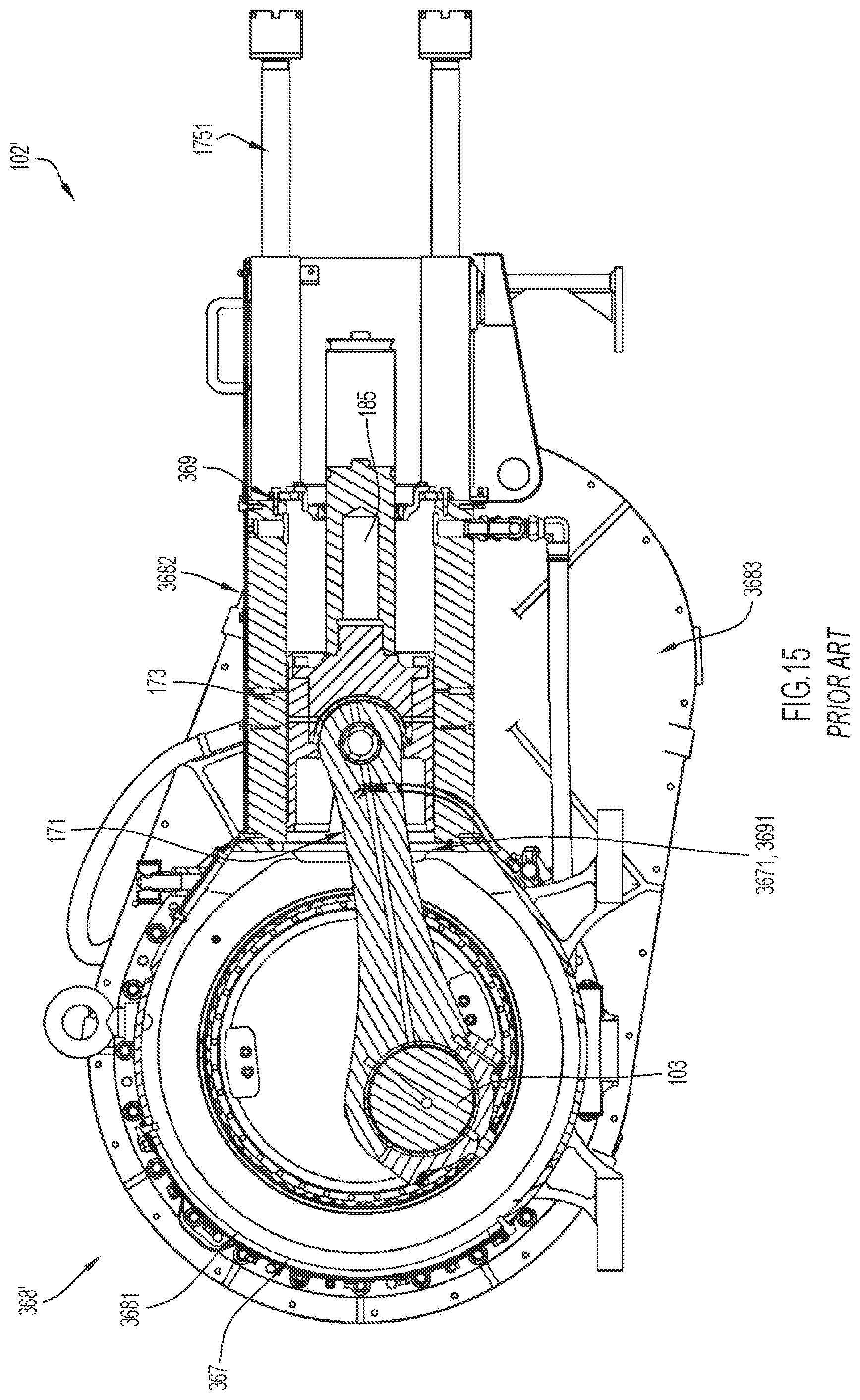 Patent US12092102 Figure 12 – Power end mount plate