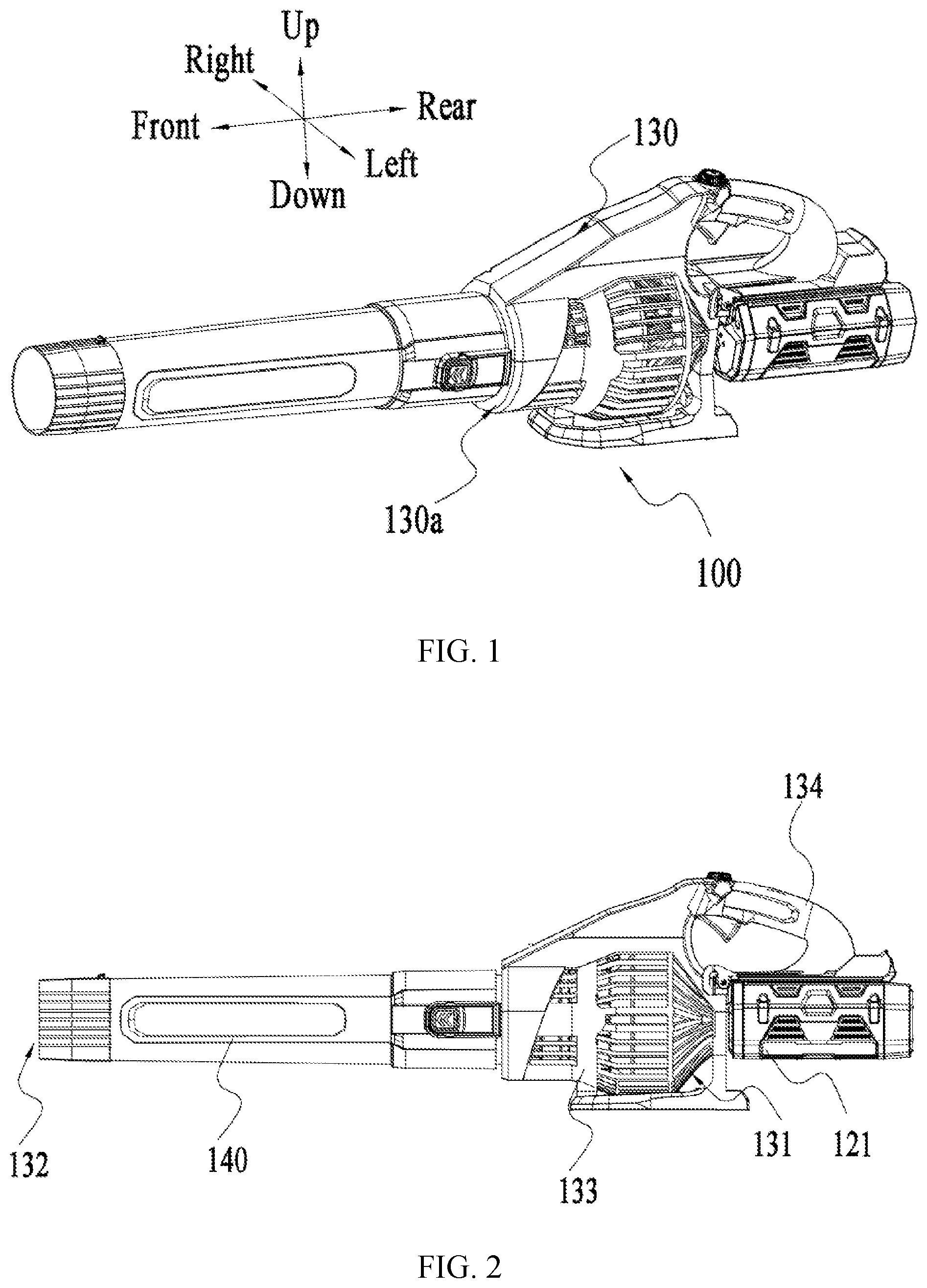 Patent US12092130 — Blower — Figure 1