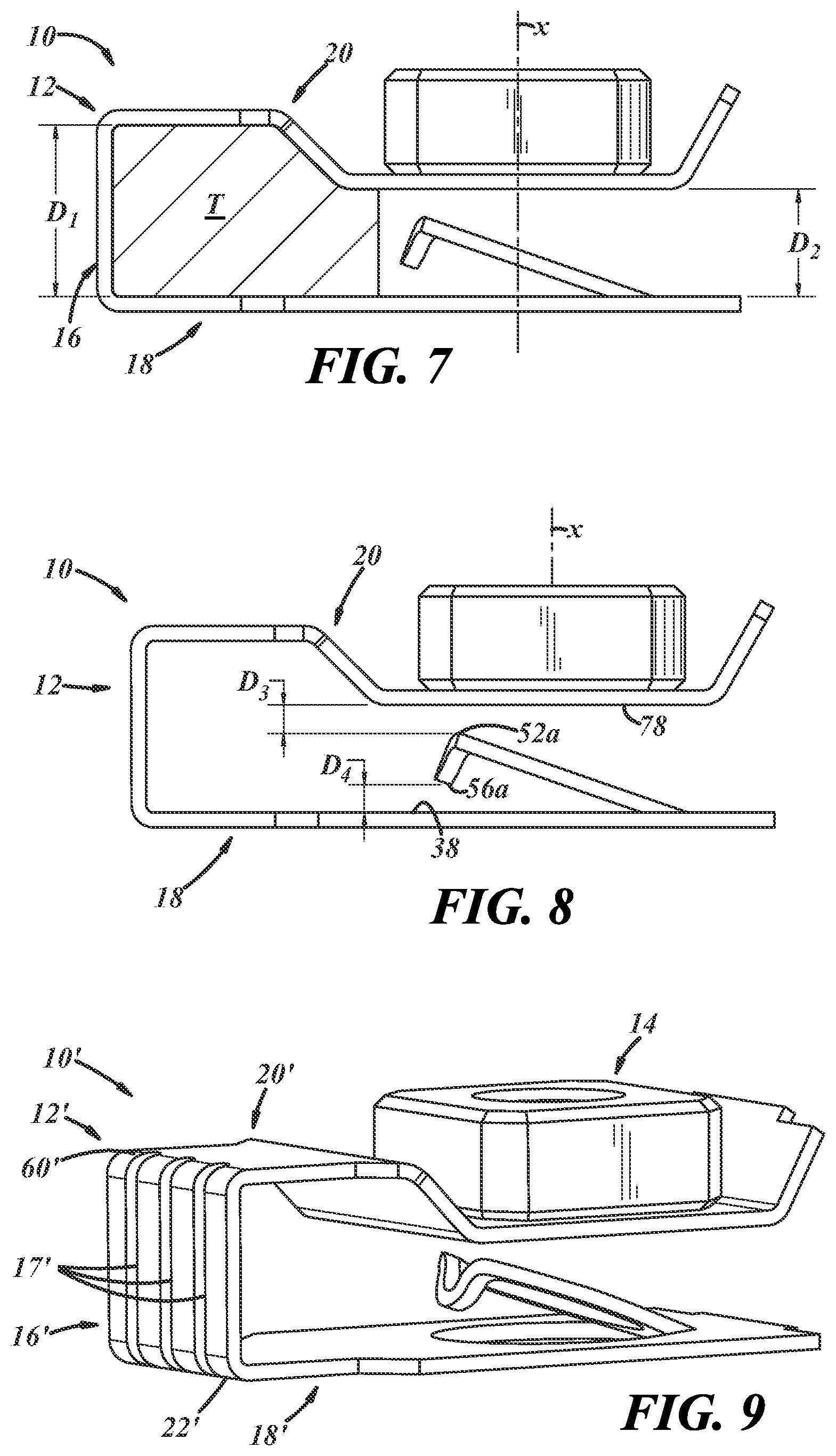 Patent US12092143 Figure 4 – Retainer and a retainer and nut assembly