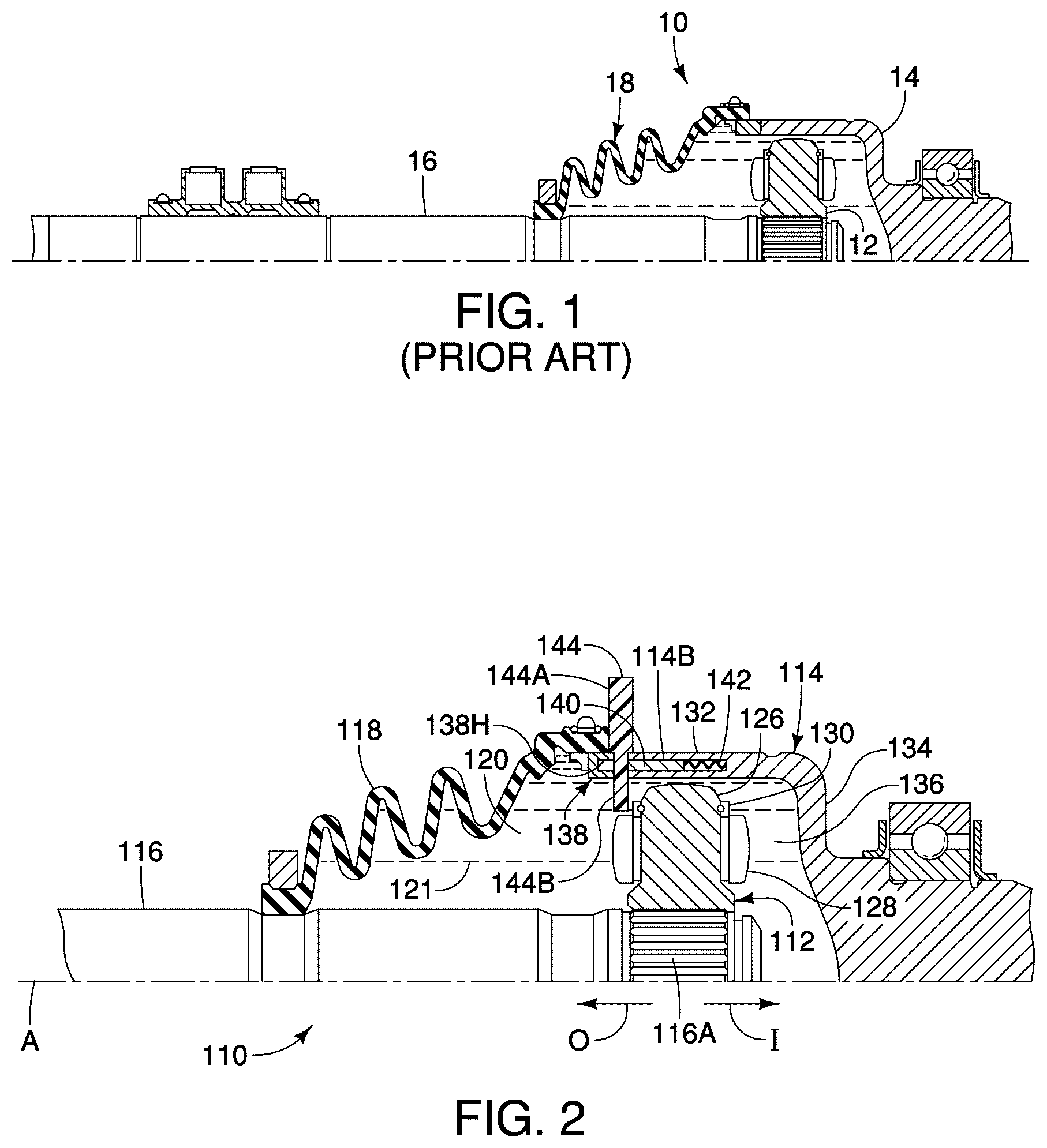 Patent US12092169 Figure 1 – Joint assembly for a vehicle
