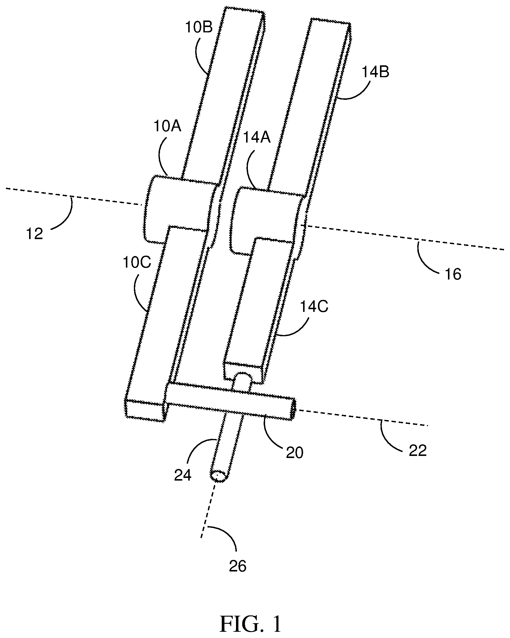 Patent US12092171 — Rotary coupling with magnetic preload — Figure 1