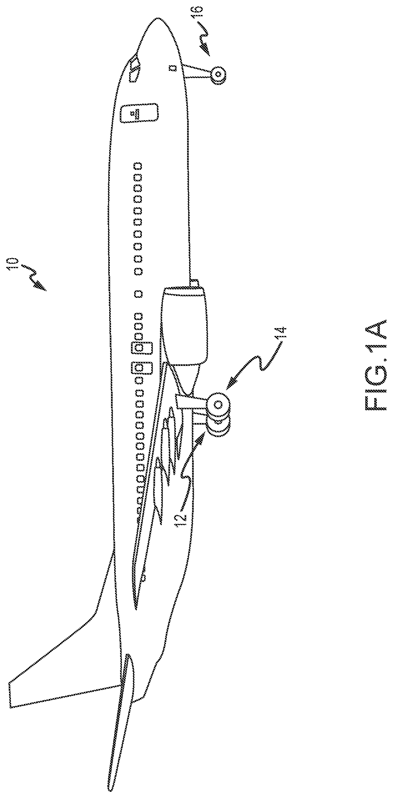 Patent US12092175 — Heat shield assembly with stiffening plate — Figure 1