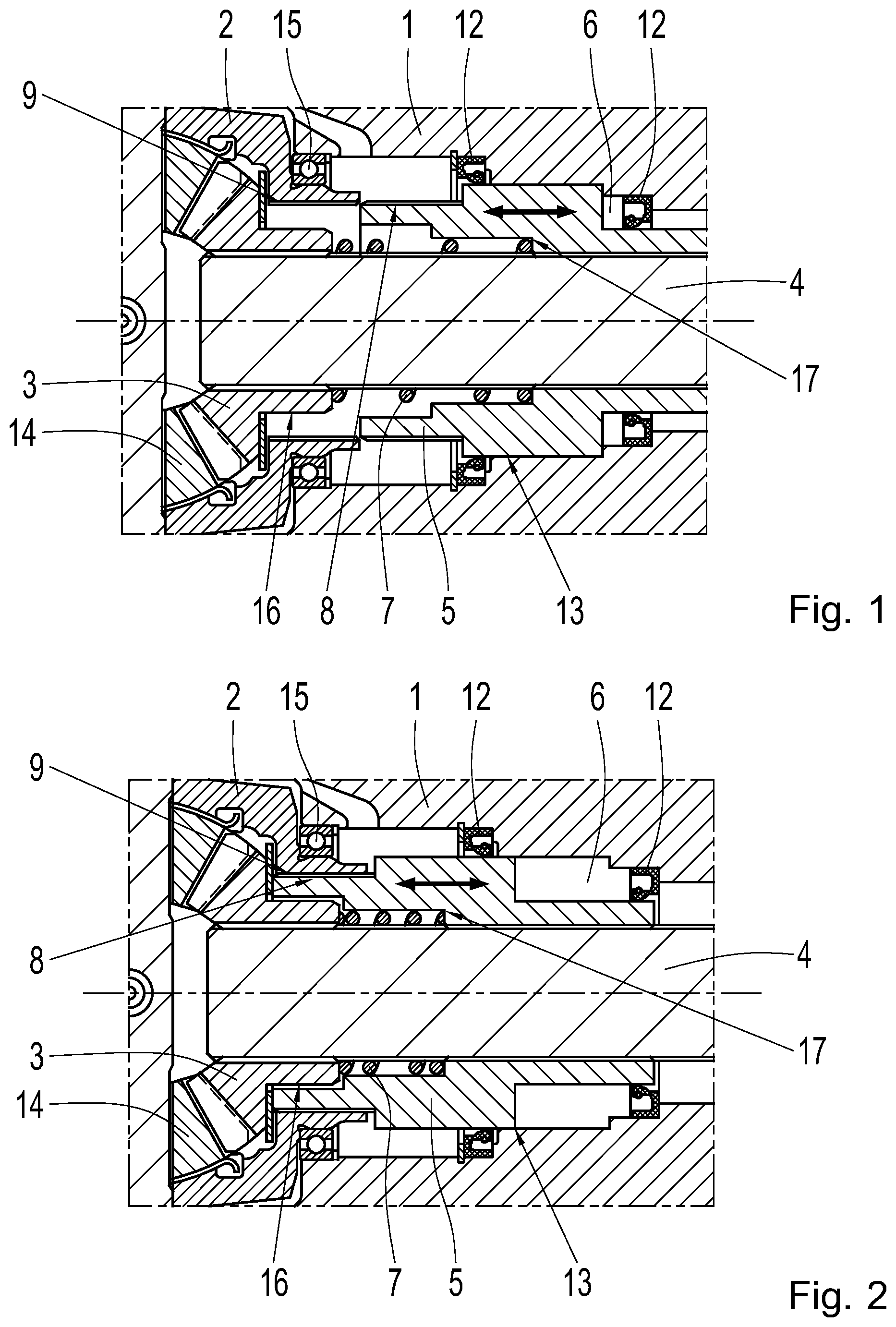 Patent US12092196 — Differential lock for locking compensating movements in a differential gear — Figure 1