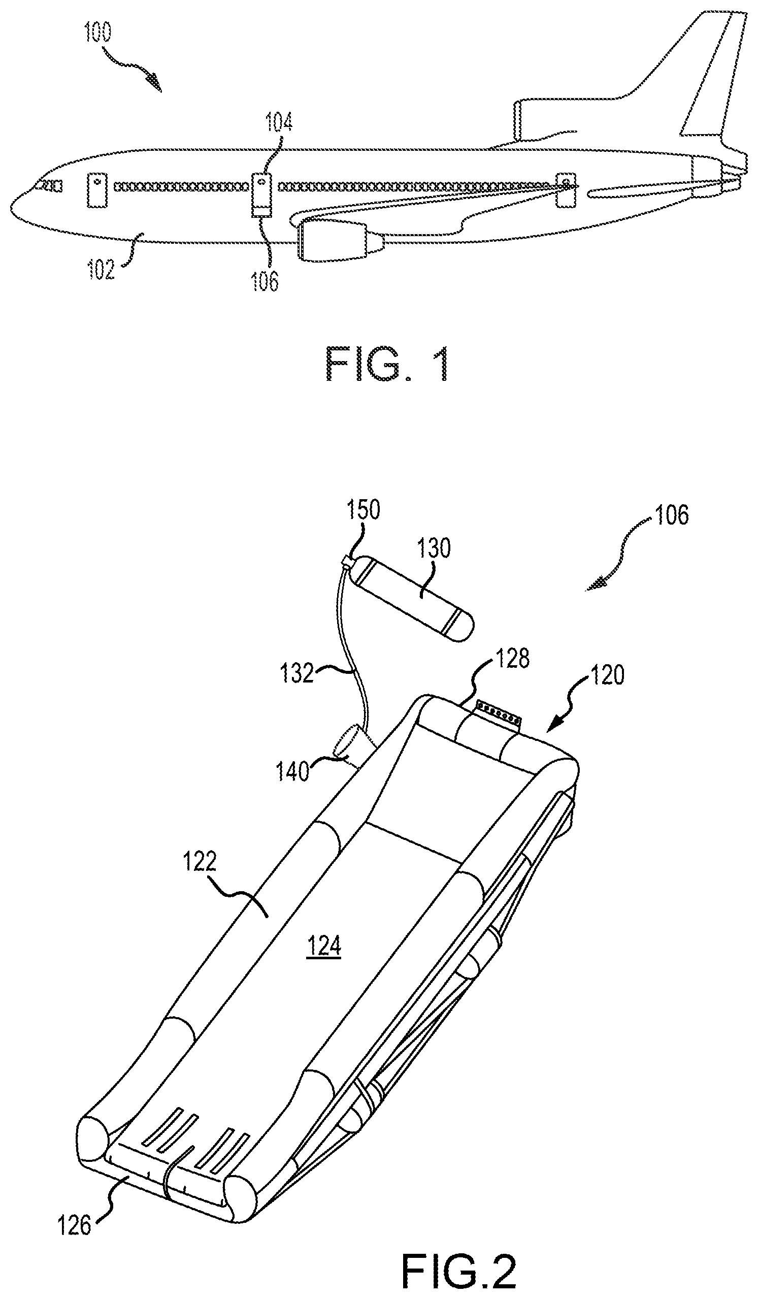 Patent US12092233 Figure 1 – Electrically operated pressure regulator with rupture disc isolation valve for inflation system