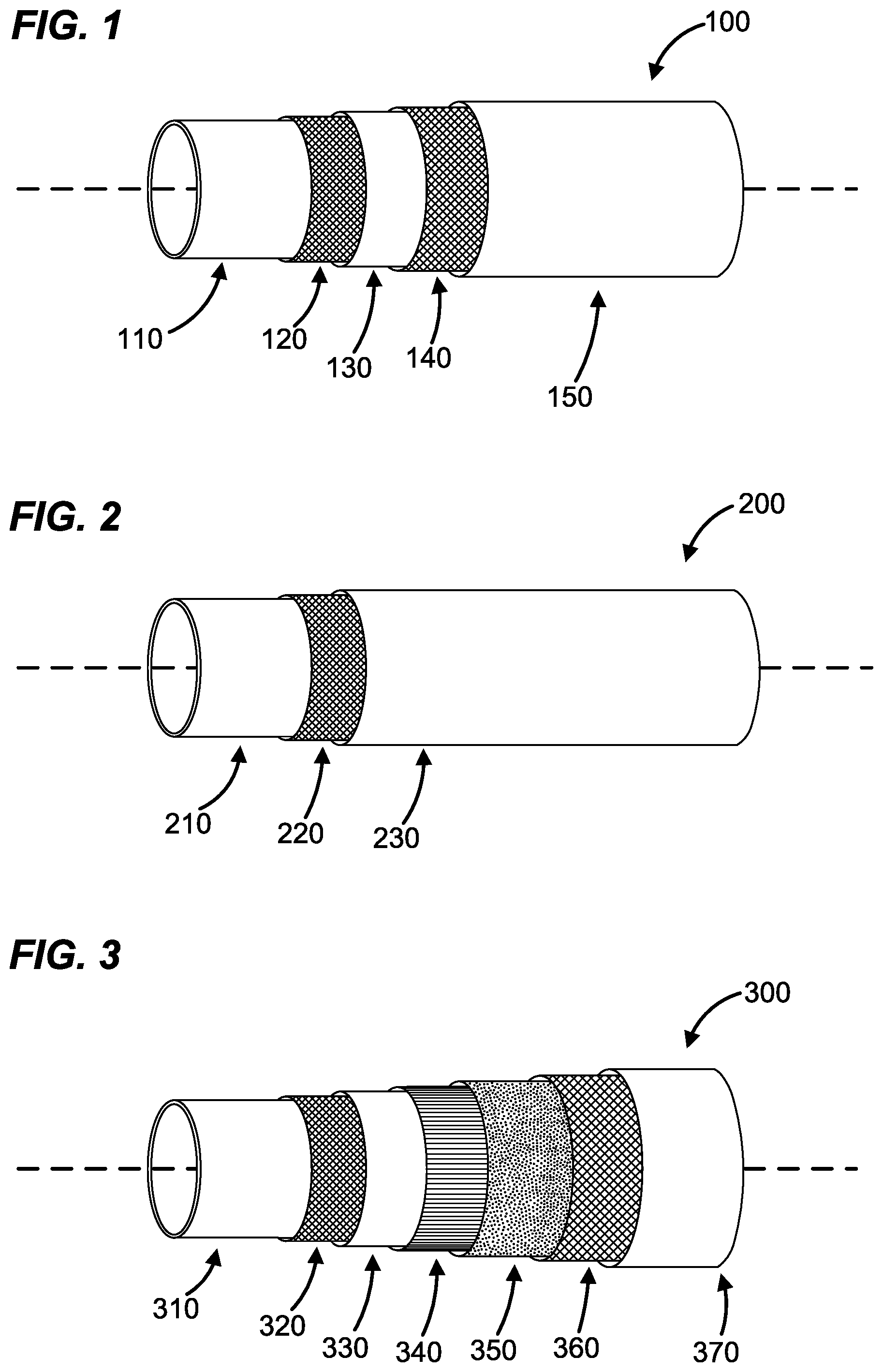 Patent US12092240 Figure 1 – YSZ ceramic substrate protected fireproof hose
