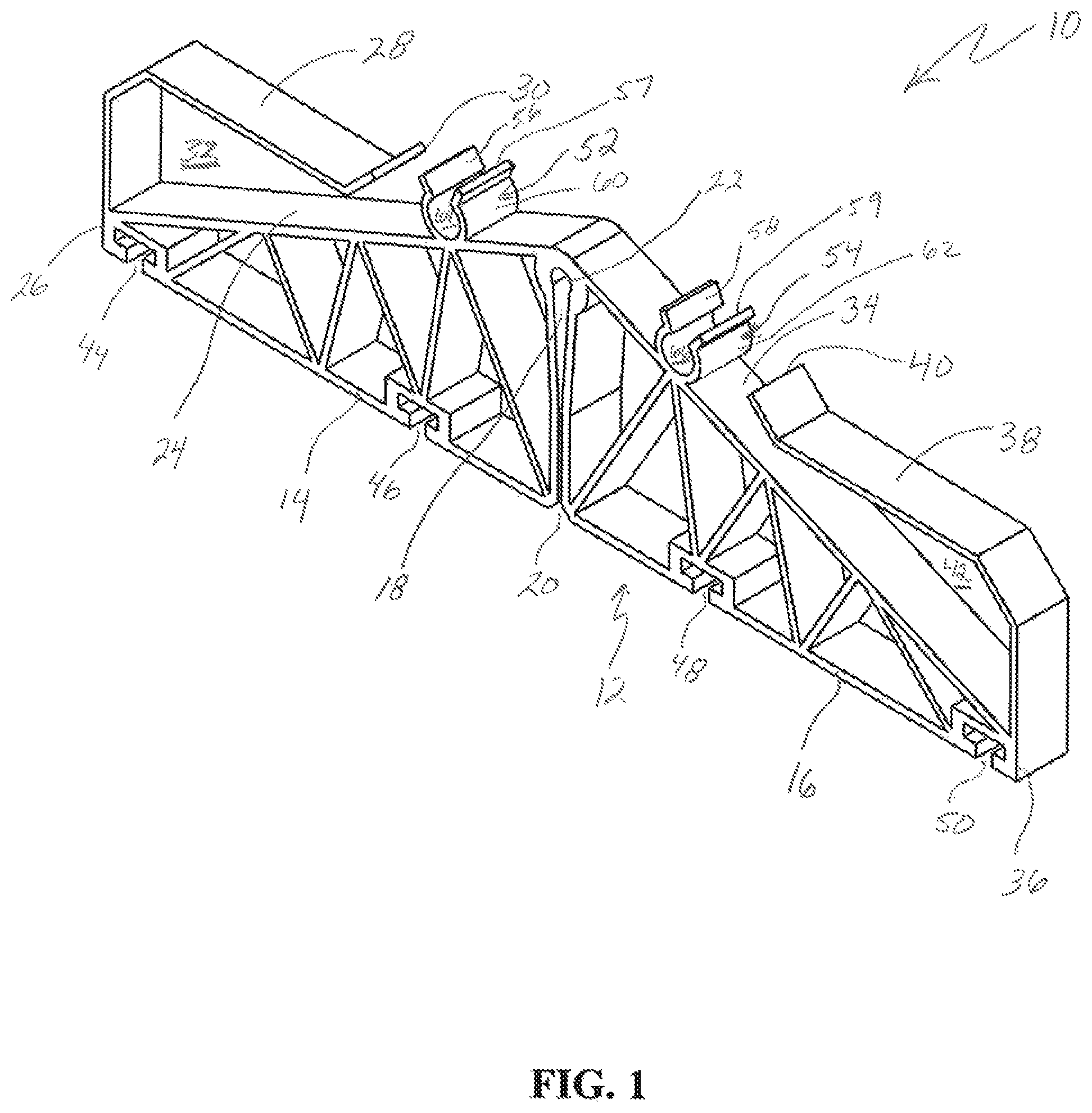 Patent US12092246 — Scalable cable hanger — Figure 1