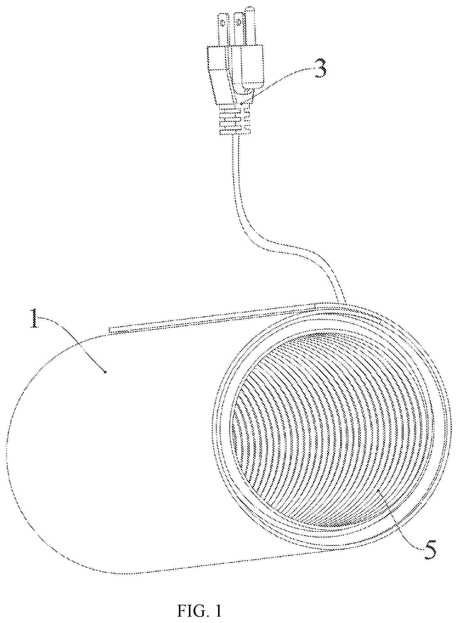 Patent US12092251 — Sewage pipe heater for recreational vehicle — Figure 1