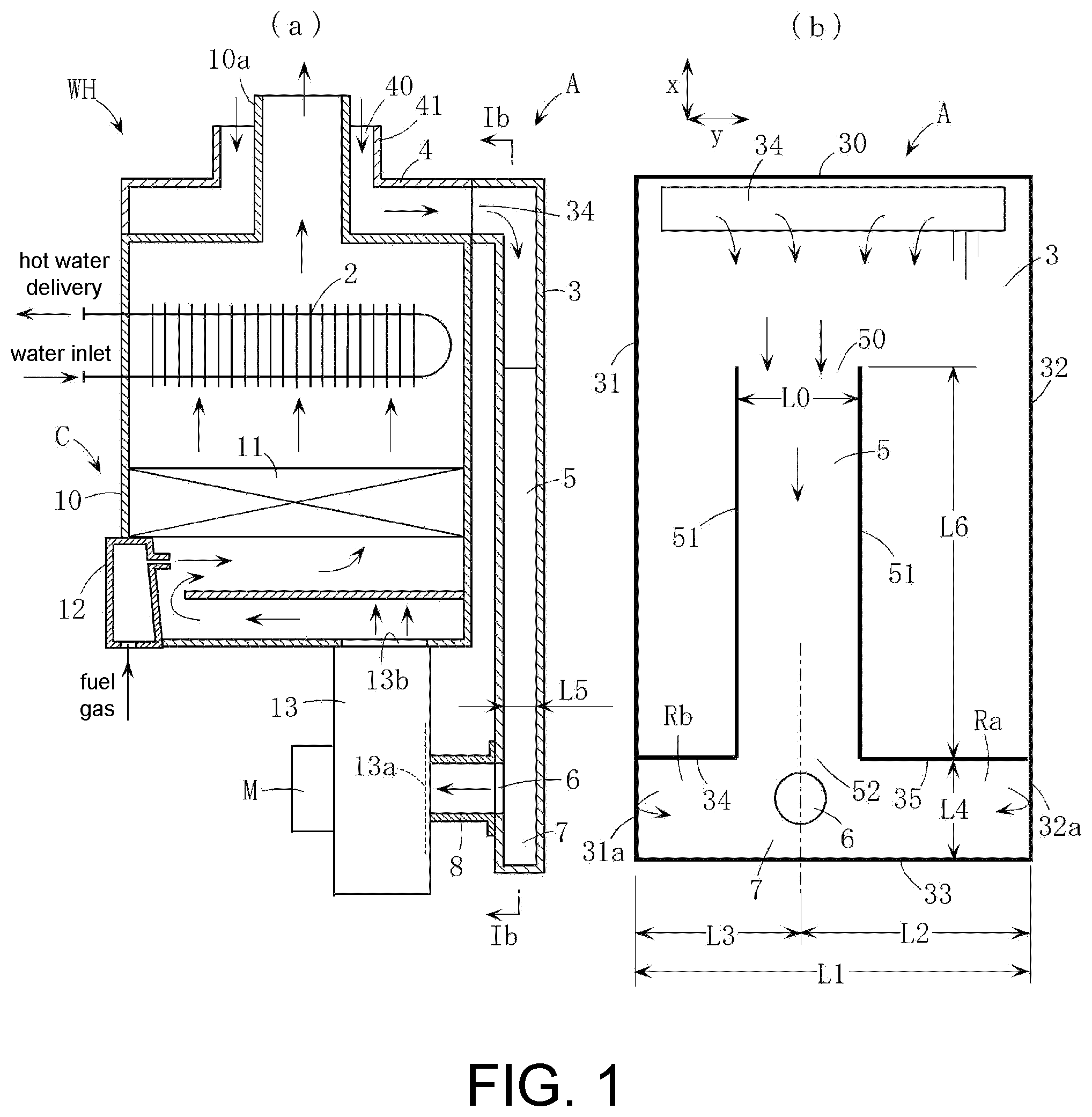 Patent US12092253 — Air supply duct for fan and combustion device including the same — Figure 1