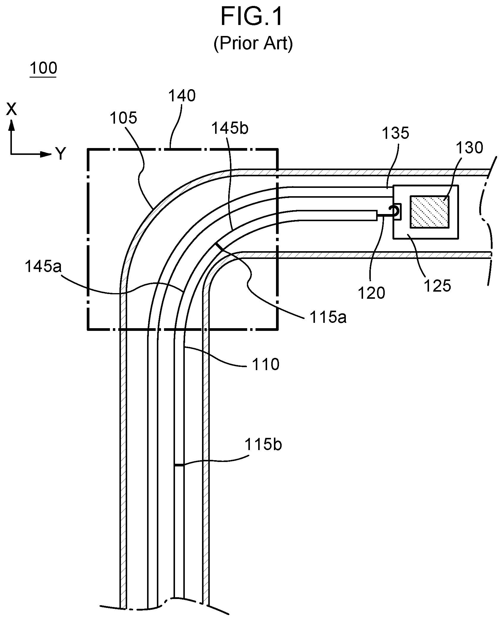Patent US12092256 — Pressurized push rod system and device — Figure 1