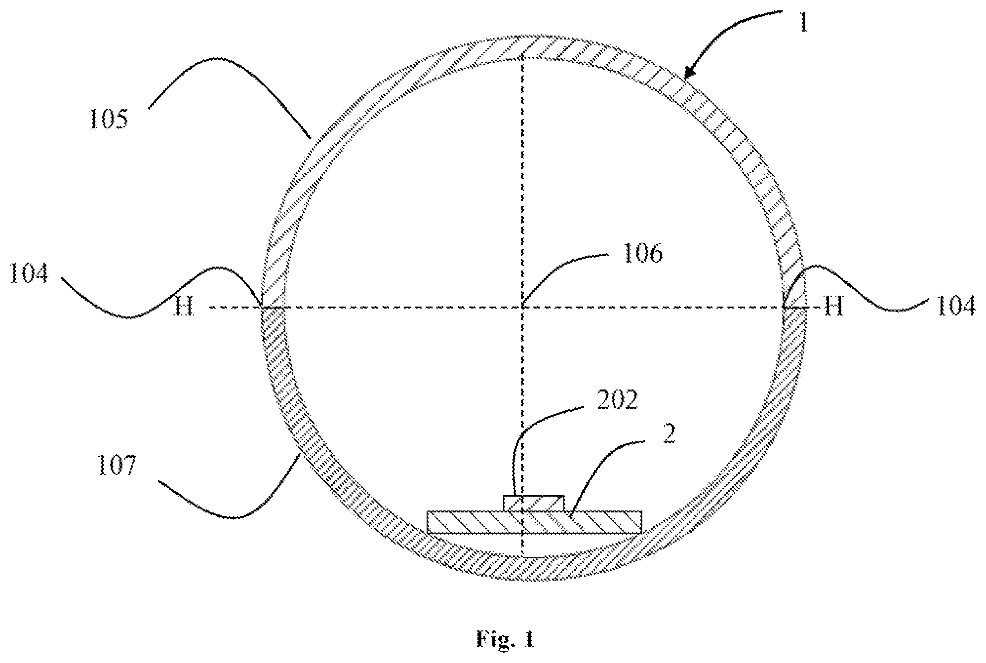 Patent US12092272 — LED tube lamp — Figure 1