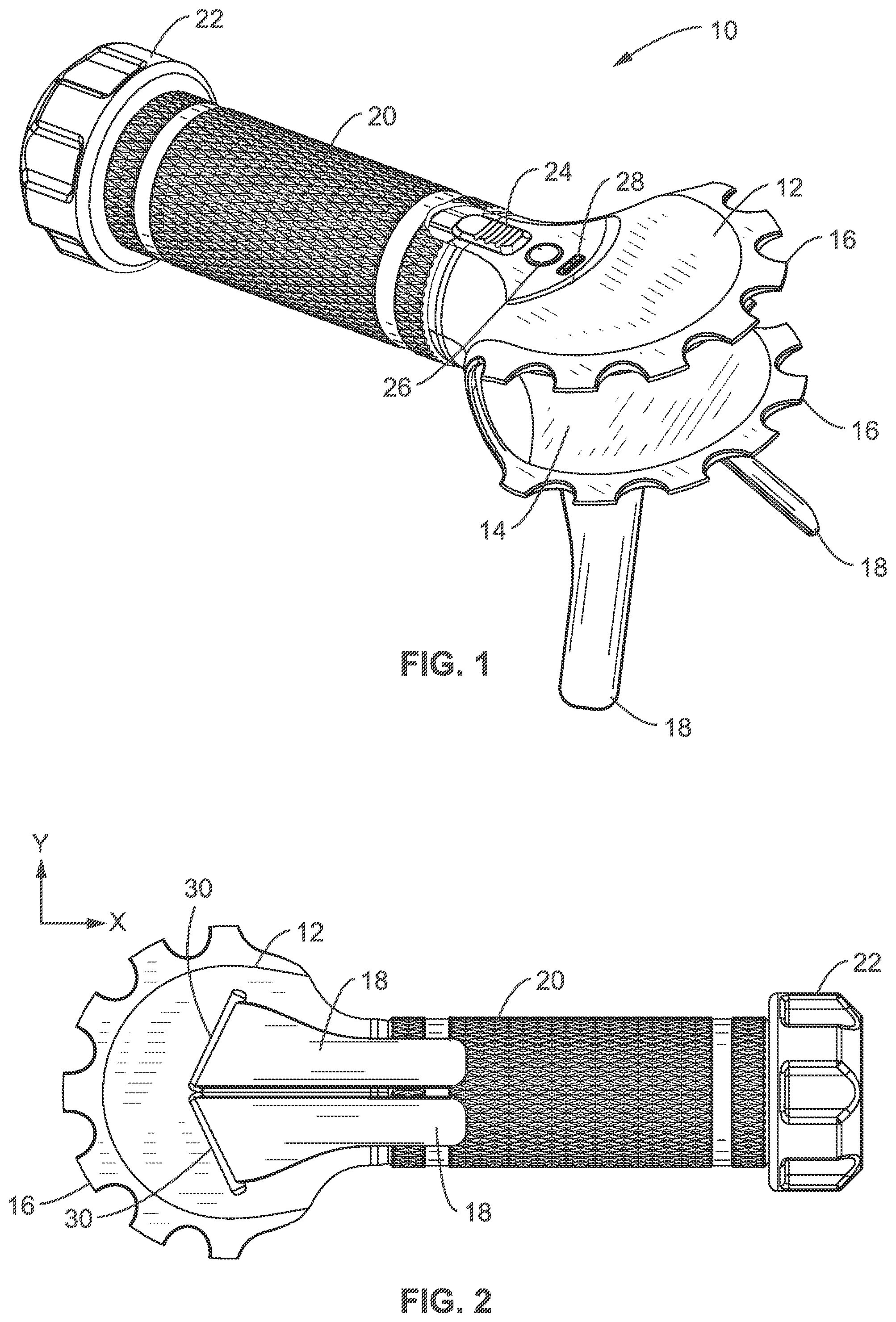 Patent US12092274 — Broad beam light — Figure 1