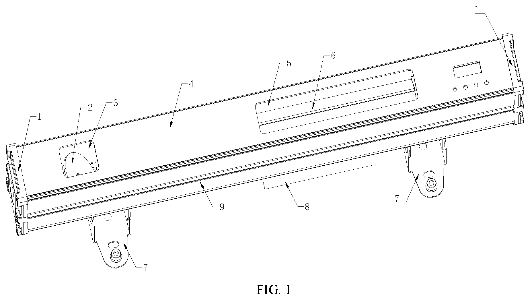 Patent US12092276 Figure 1 – Lamp having dynamic starry sky effect