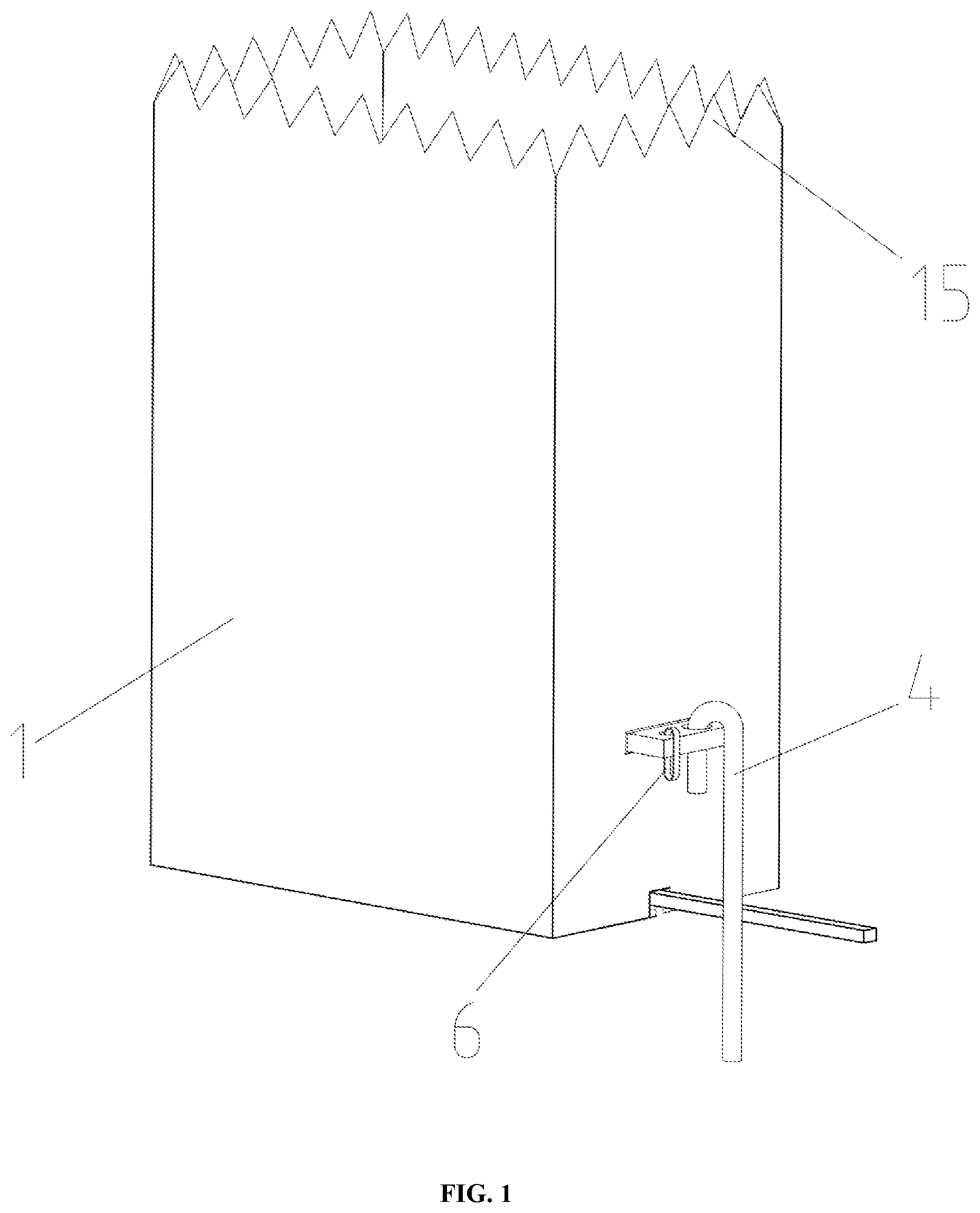Patent US12092287 — Decorative floor down lamp — Figure 1