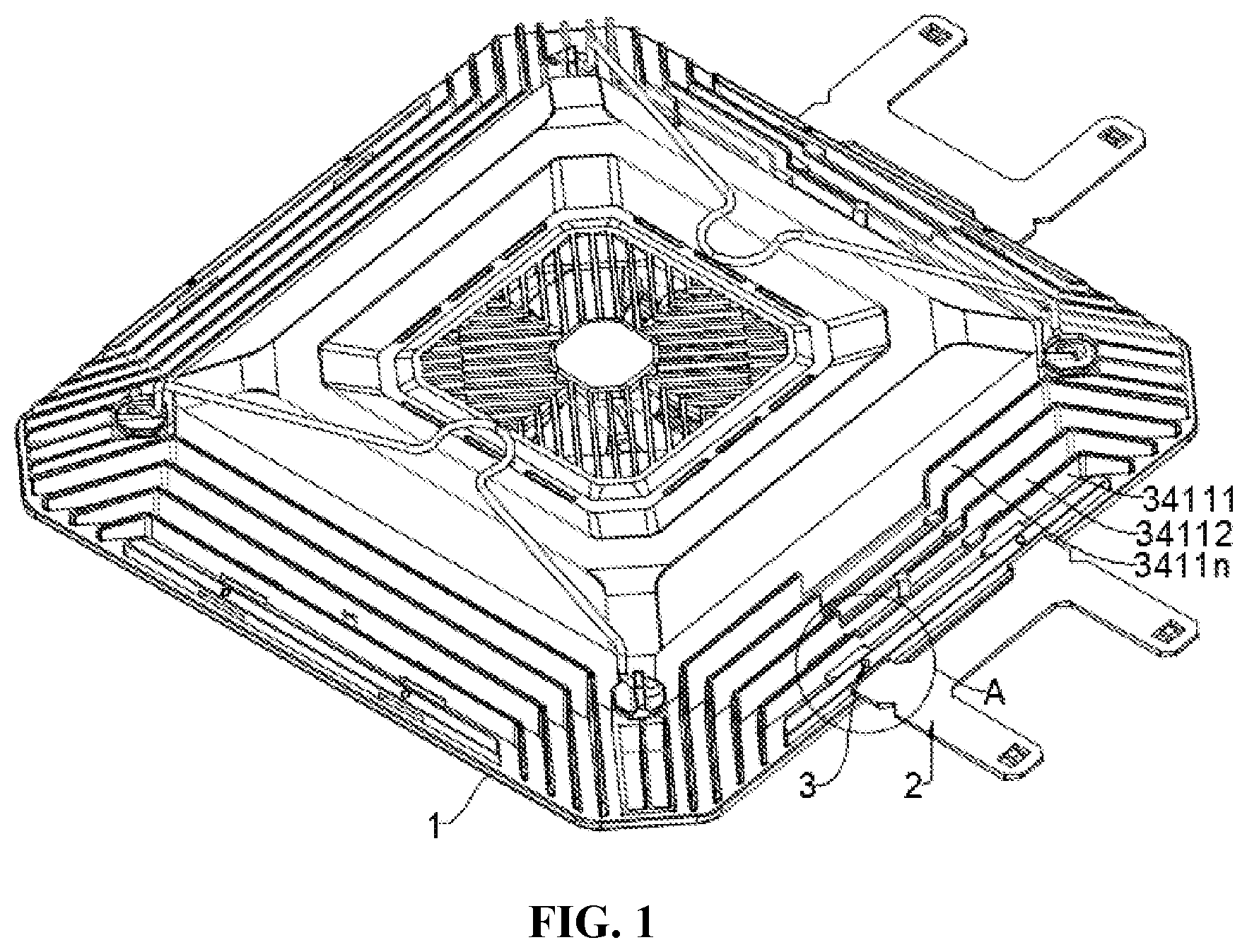 Patent US12092298 — Lamp — Figure 1