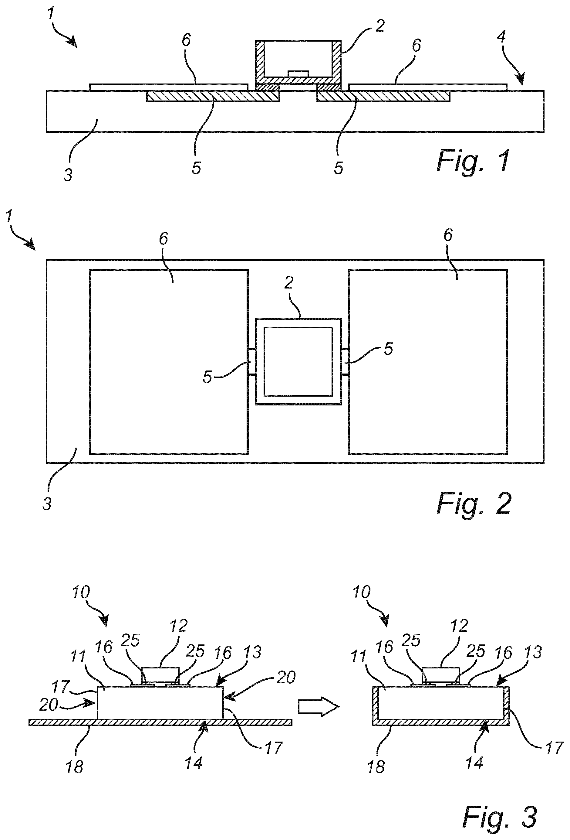 Patent US12092301 — Lighting arrangement comprising a substrate for light emitting elements — Figure 1