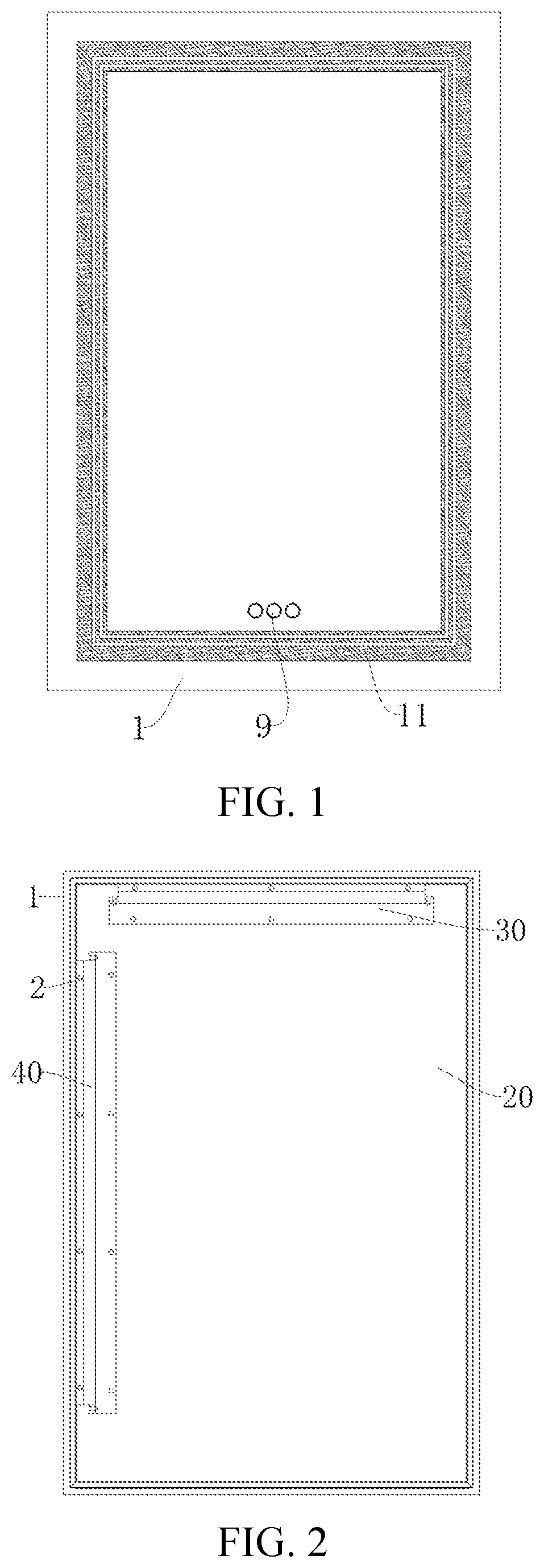 Patent US12092313 — Lighted mirror — Figure 1