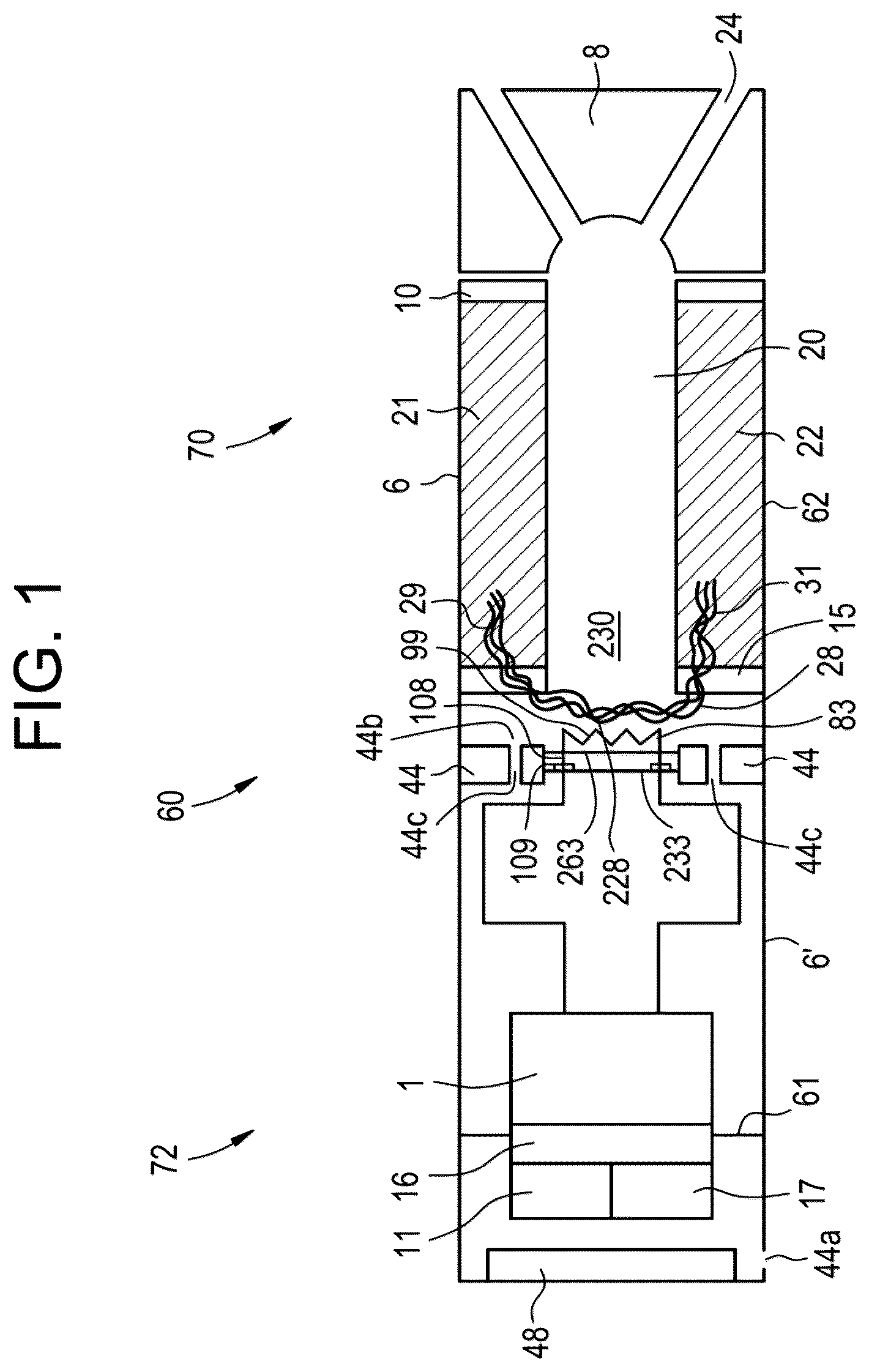Patent US12092321 — Electronic vaping device and components thereof — Figure 1