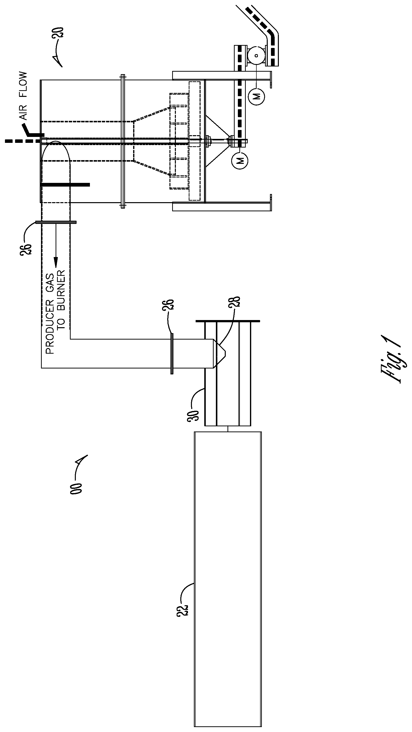 Patent US12092323 Figure 1 – Burner tube