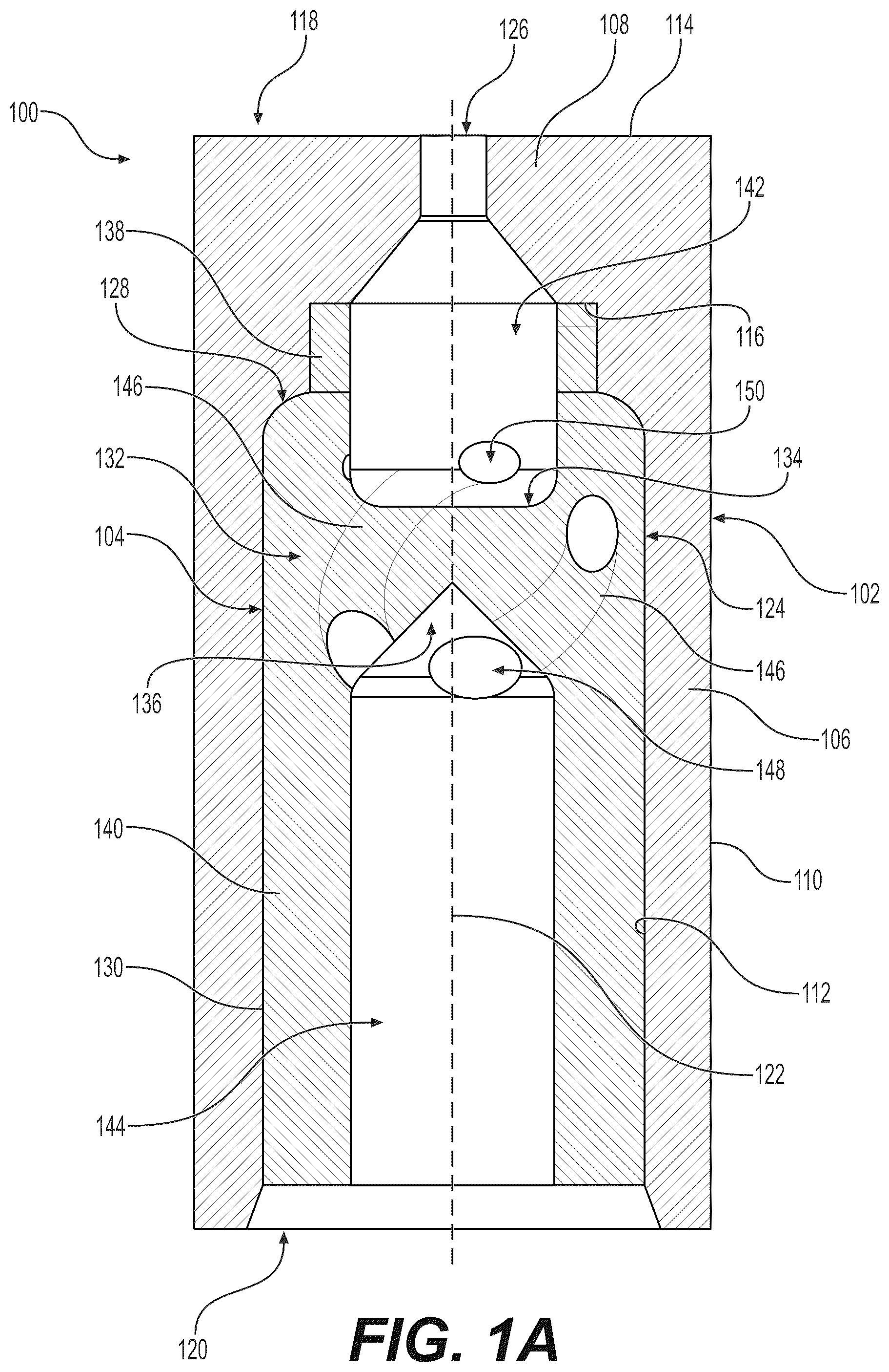 Patent US12092331 — Tangential pressure atomizing tip without feed chamber — Figure 1