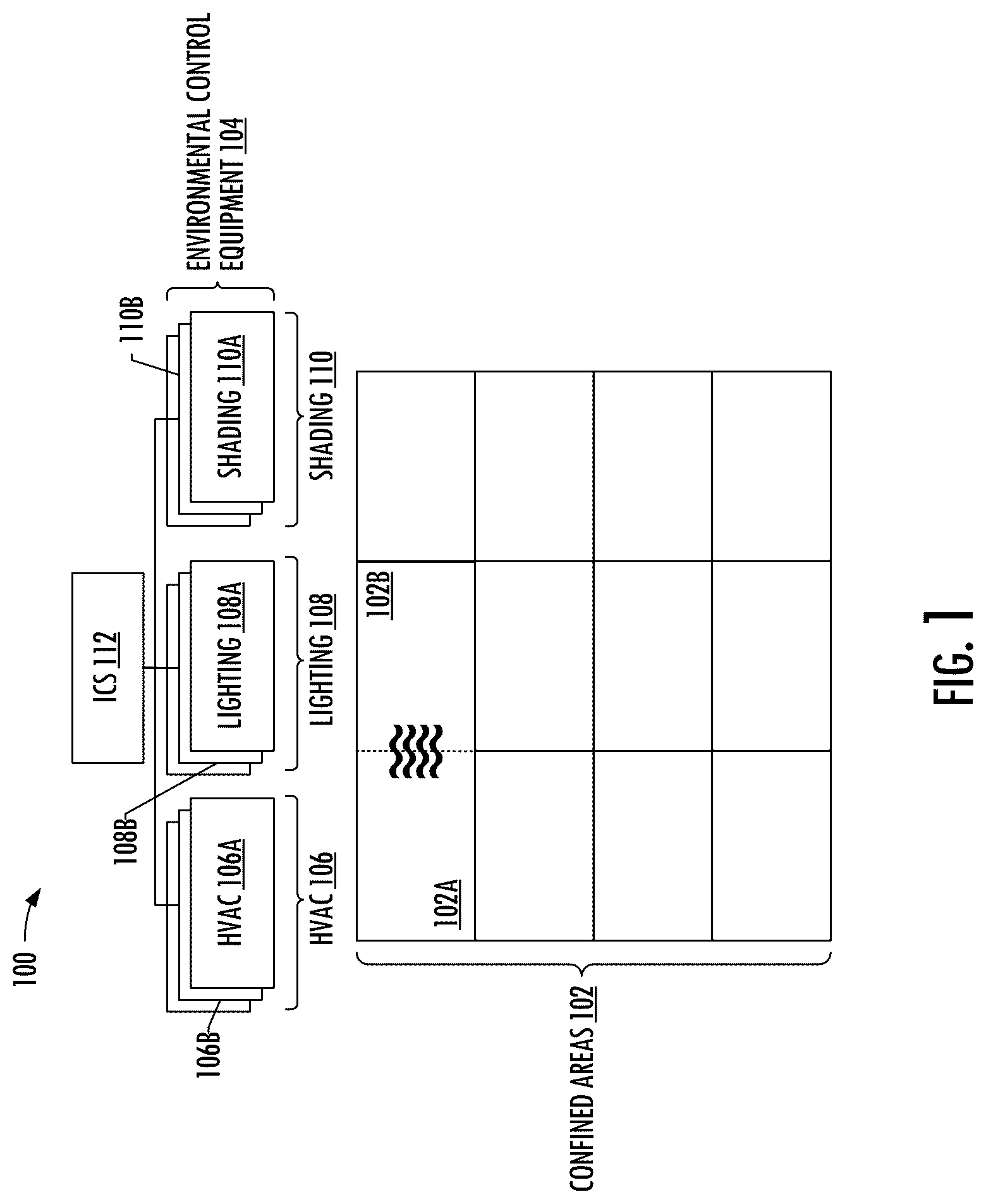 Patent US12092353 — Failure detection and compensation in heating, ventilation and air conditioning (HVAC) equipment — Figure 1