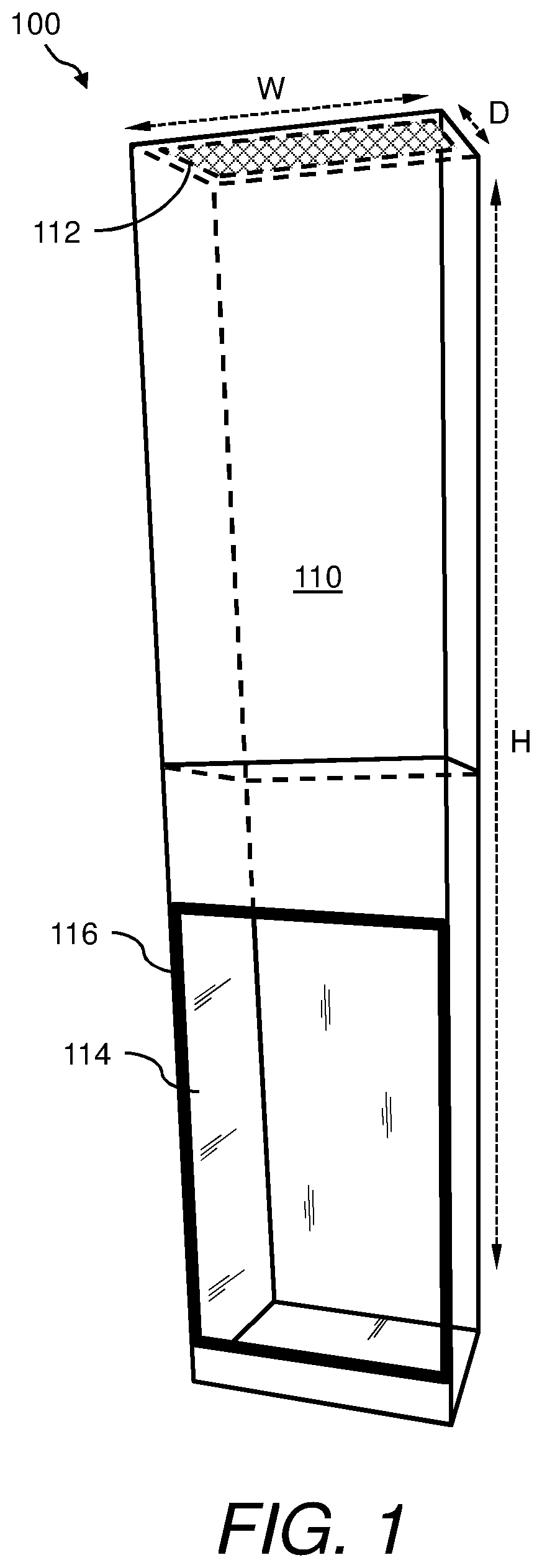 Patent US12092357 — HVAC system air intake manager and method of using same — Figure 1