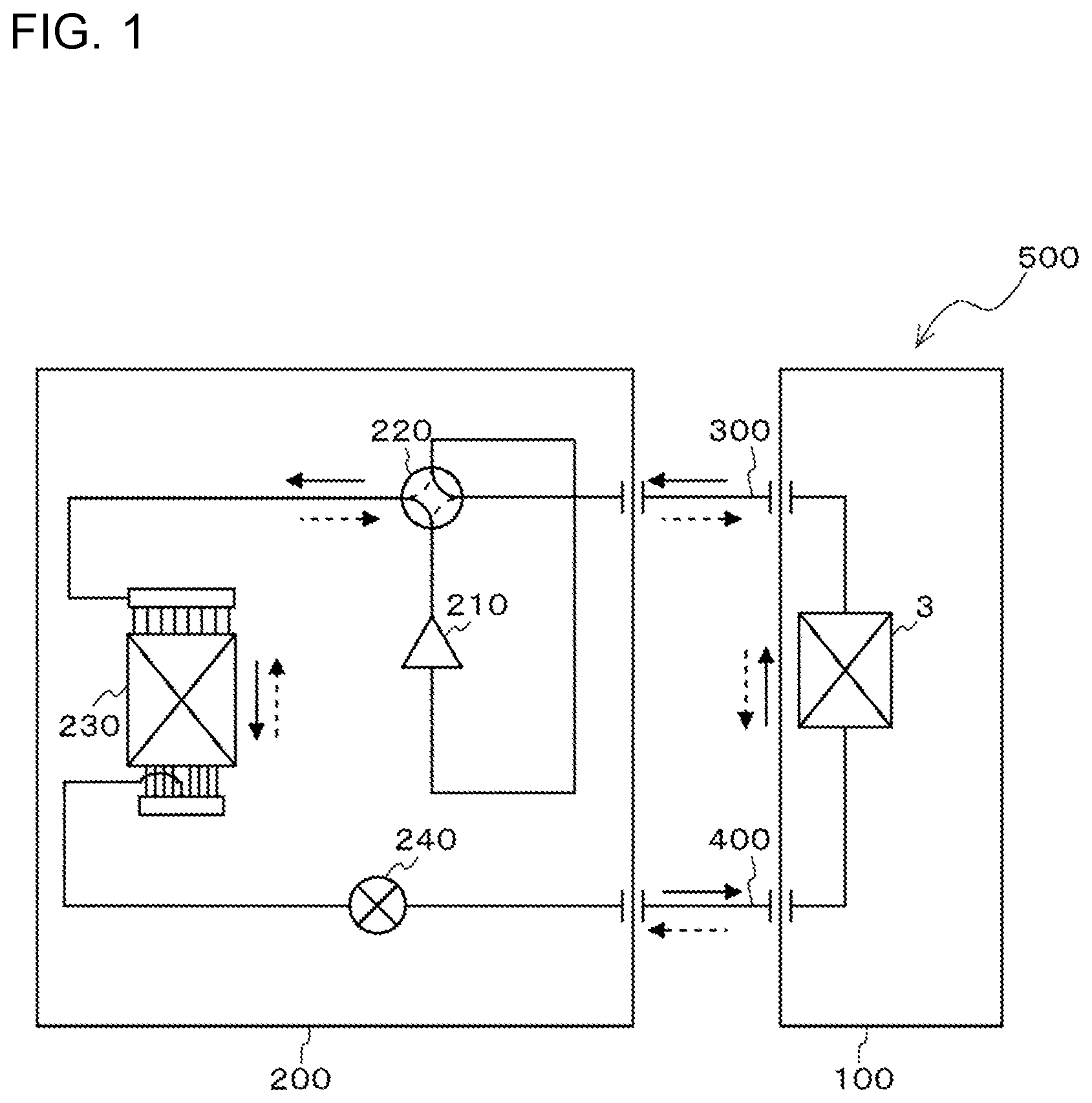 Patent US12092359 — Indoor unit for air-conditioning apparatus and air-conditioning apparatus — Figure 1
