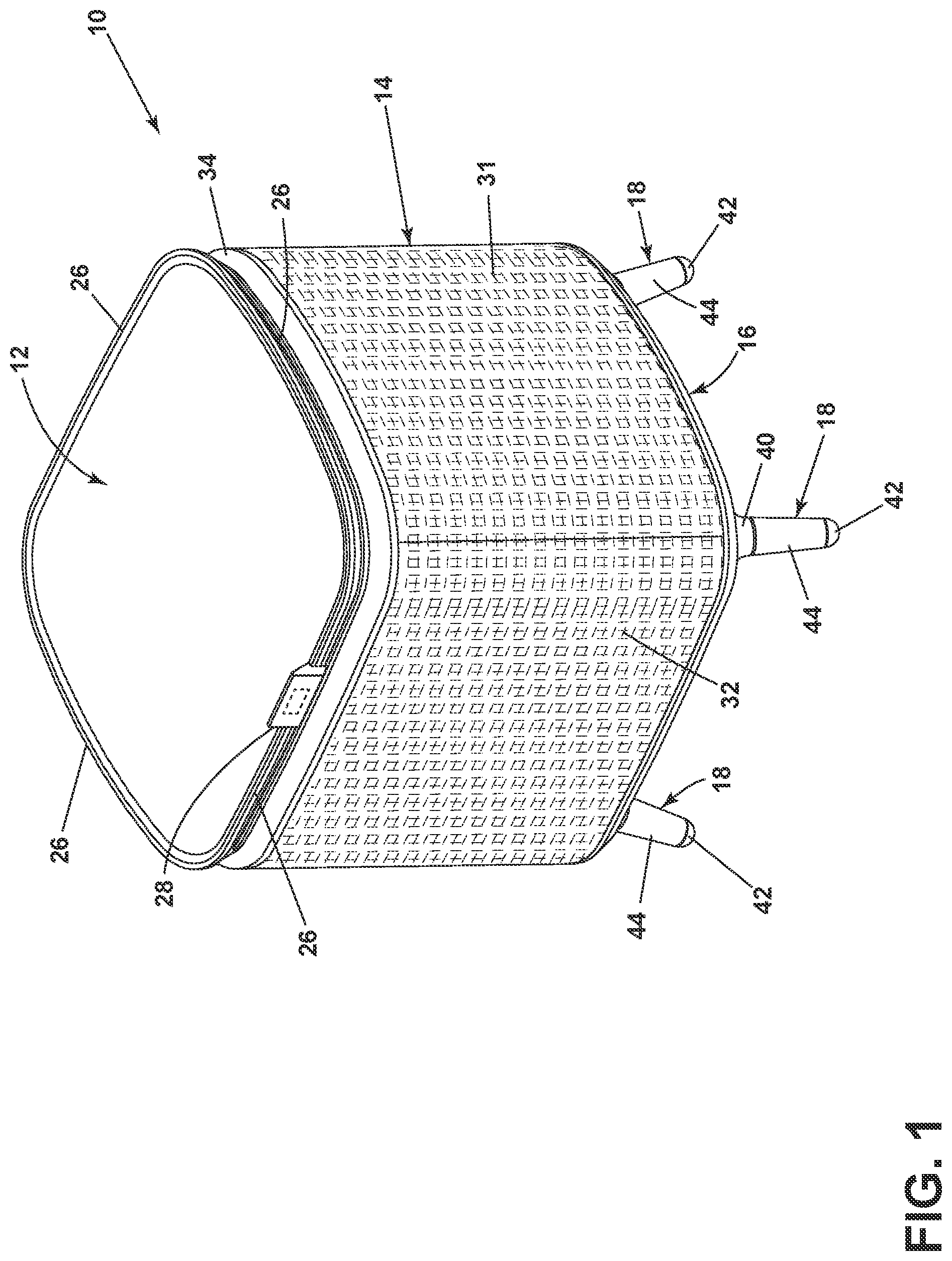 Patent US12092363 — Air purifier in a furniture article — Figure 1