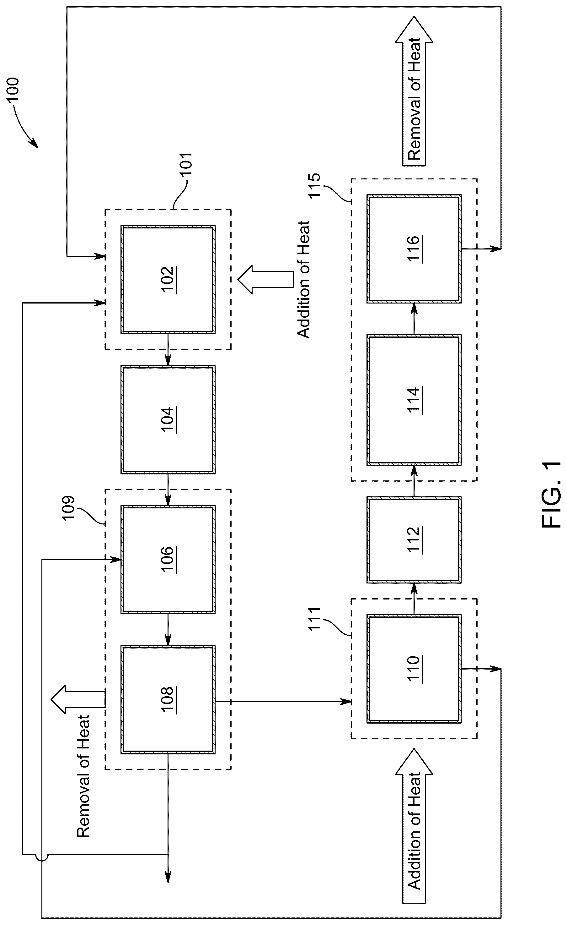 Patent US12092376 — Absorption chiller refrigerator system — Figure 1