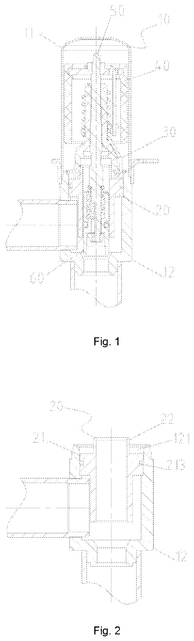 Patent US12092381 — Electronic expansion valve and assembling method of electronic expansion valve — Figure 1