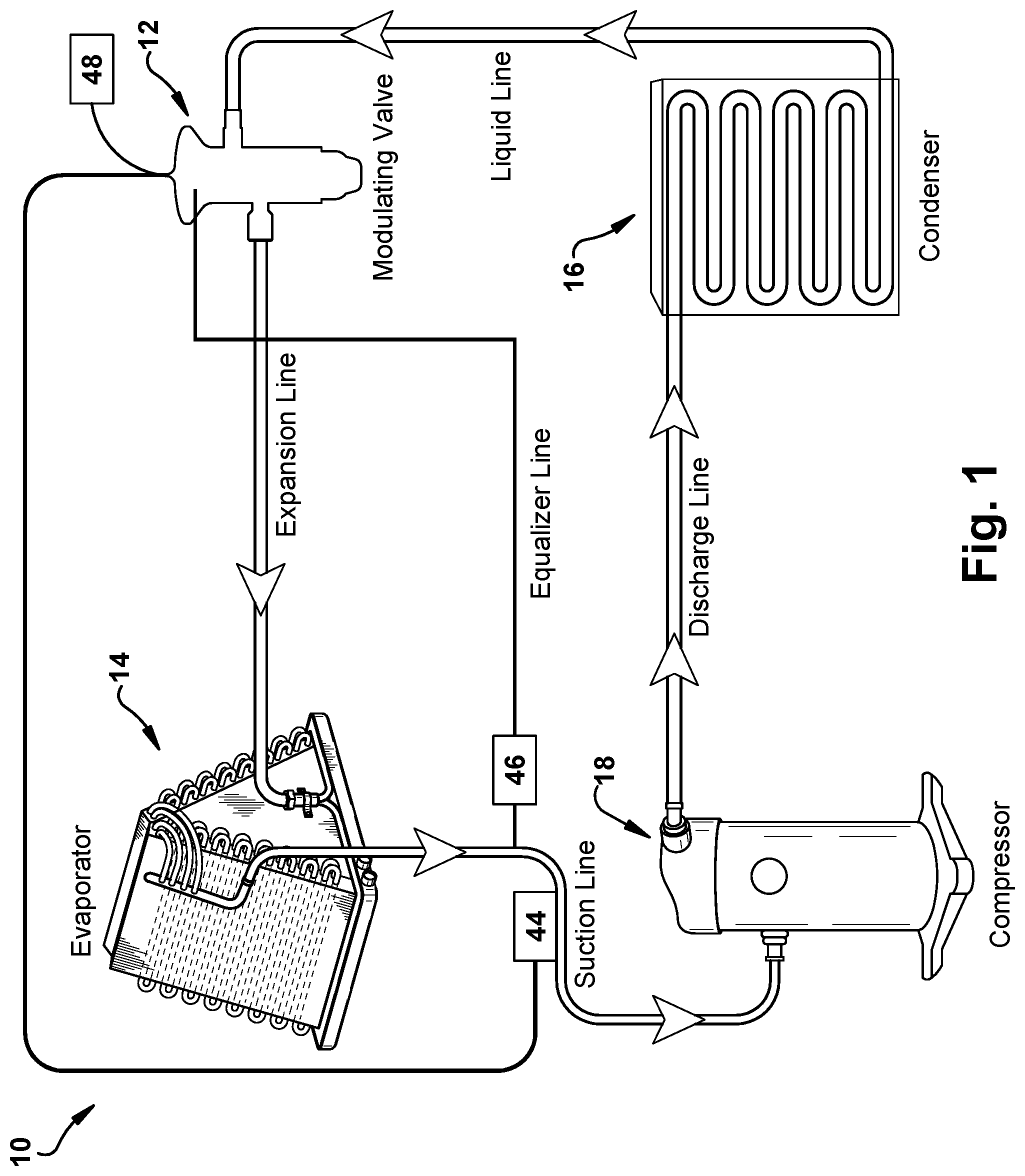 Patent US12092382 — Power element for refrigerant modulating valve — Figure 1
