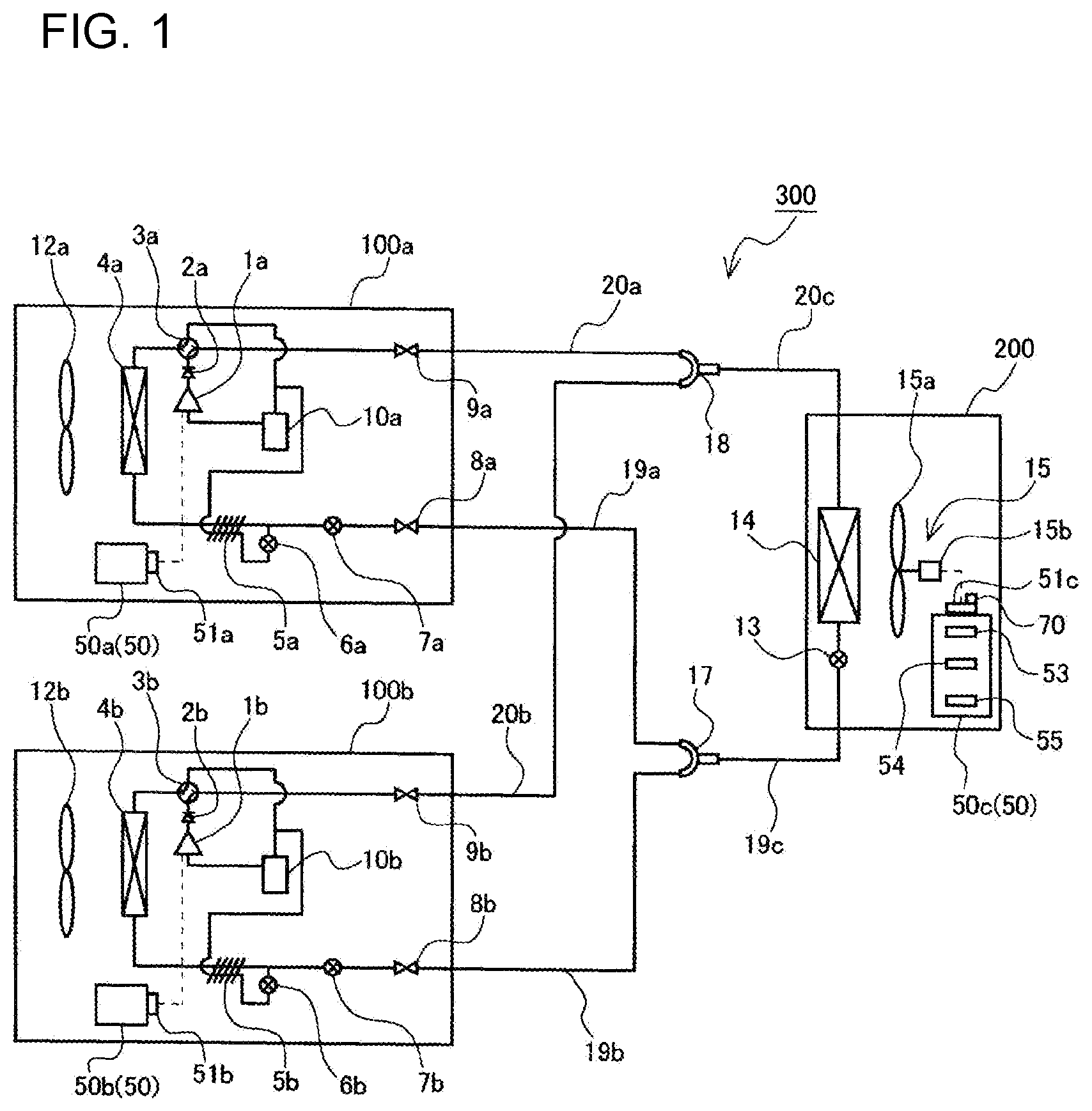 Patent US12092383 — Refrigeration cycle device — Figure 1