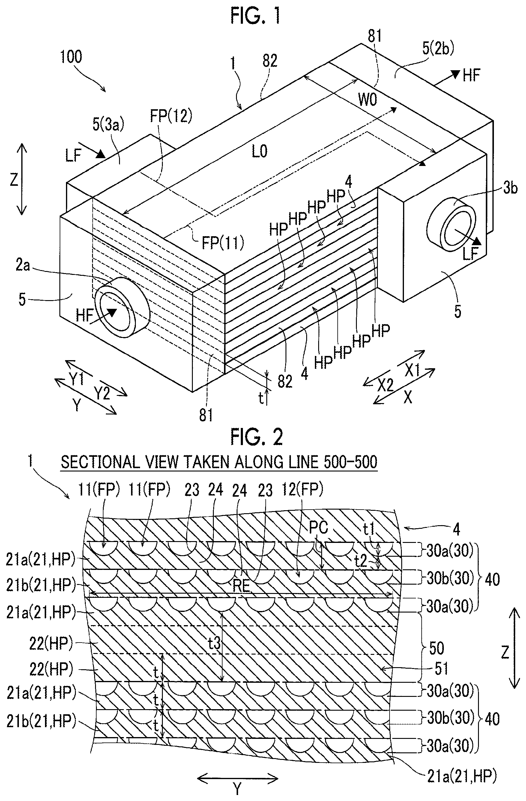 Patent US12092401 Figure 1 – Diffusion bonding heat exchanger