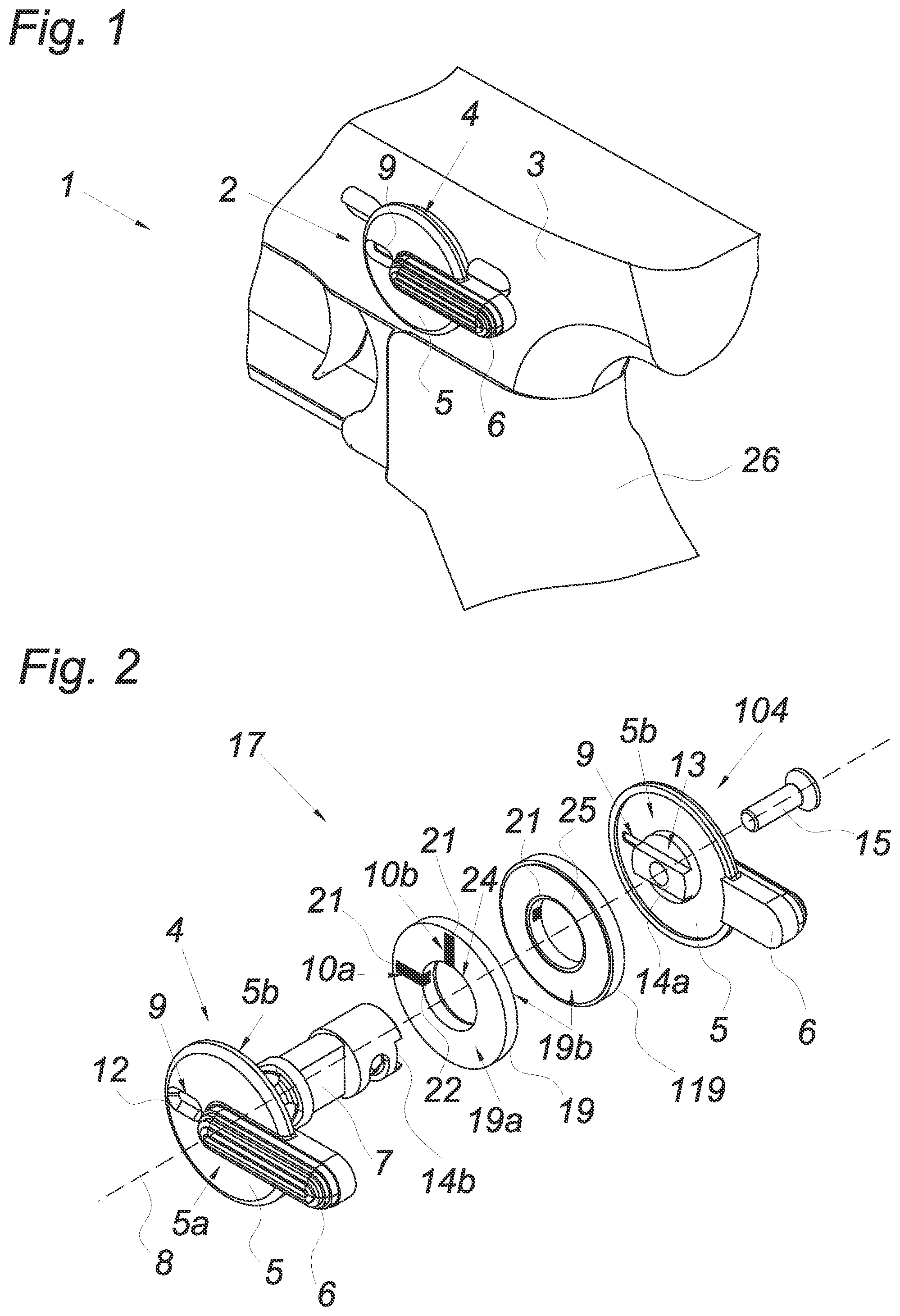Patent US12092410 — Safety selector lever for a manual firearm safety — Figure 1