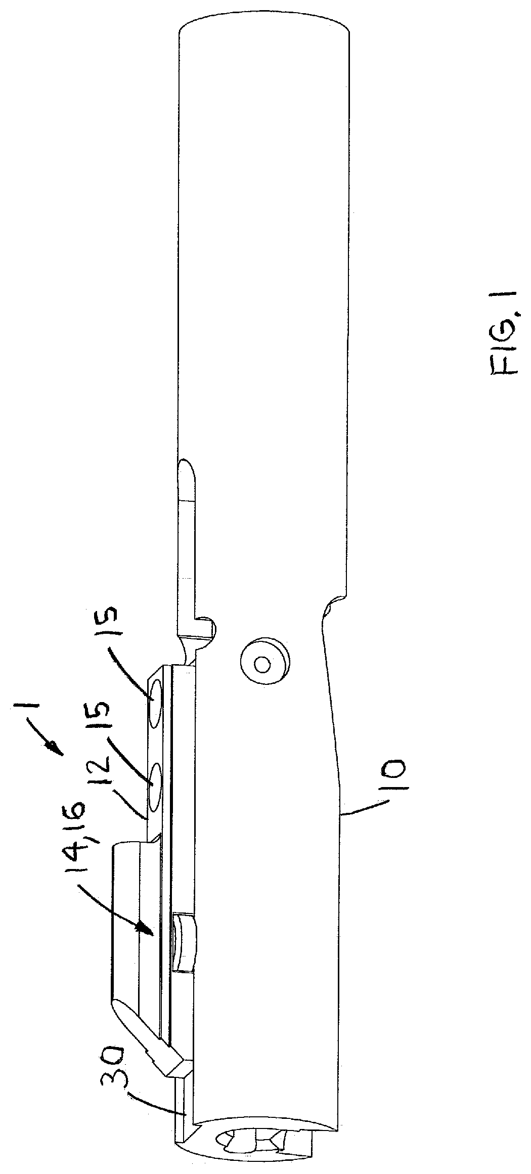 Patent US12092416 — Delayed blowback device — Figure 1