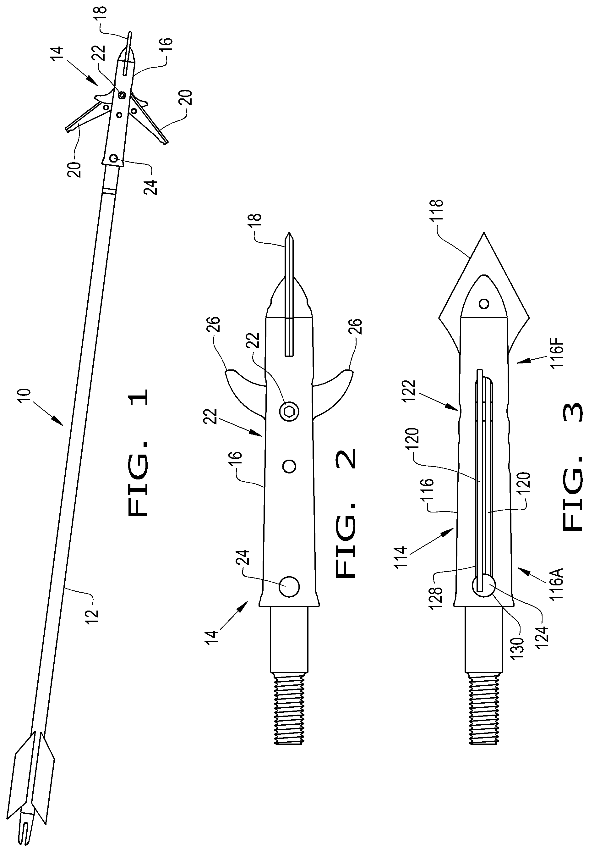Patent US12092444 — Expandable broadhead — Figure 1