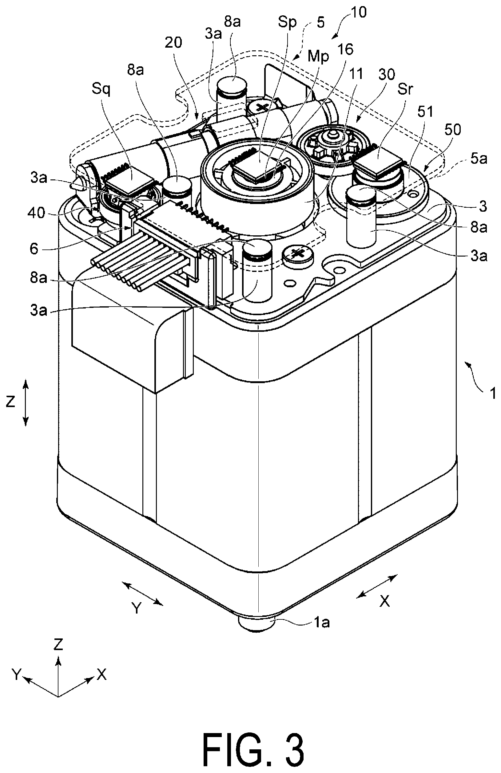Patent US12092454 Figure 3 – Absolute encoder, non-transitory storage that stores a program for outputting angle error information of absolute encoder, and method for outputting angle error information of absolute encoder