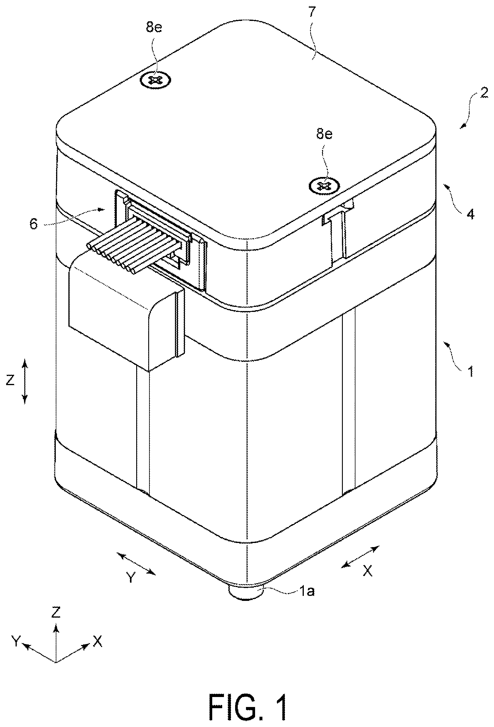 Patent US12092455 — Absolute encoder for reducing influence of a leakage magnetic flux — Figure 1