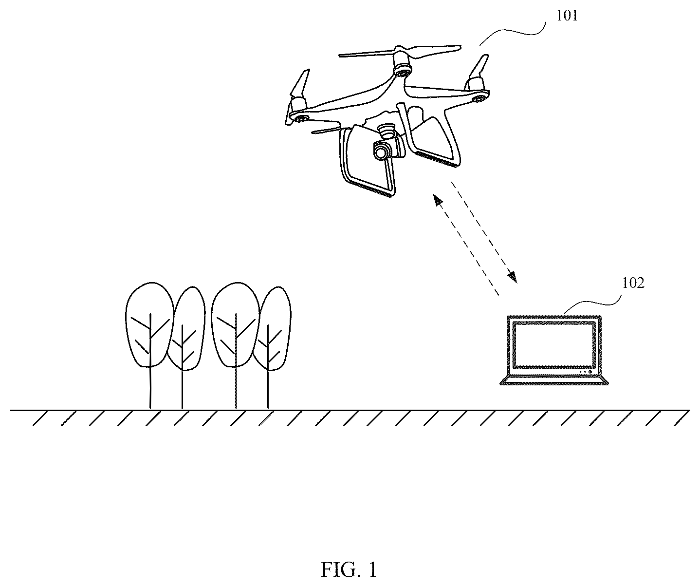 Patent US12092463 Figure 1 – Real-time display method, device, system and storage medium of three-dimensional point cloud